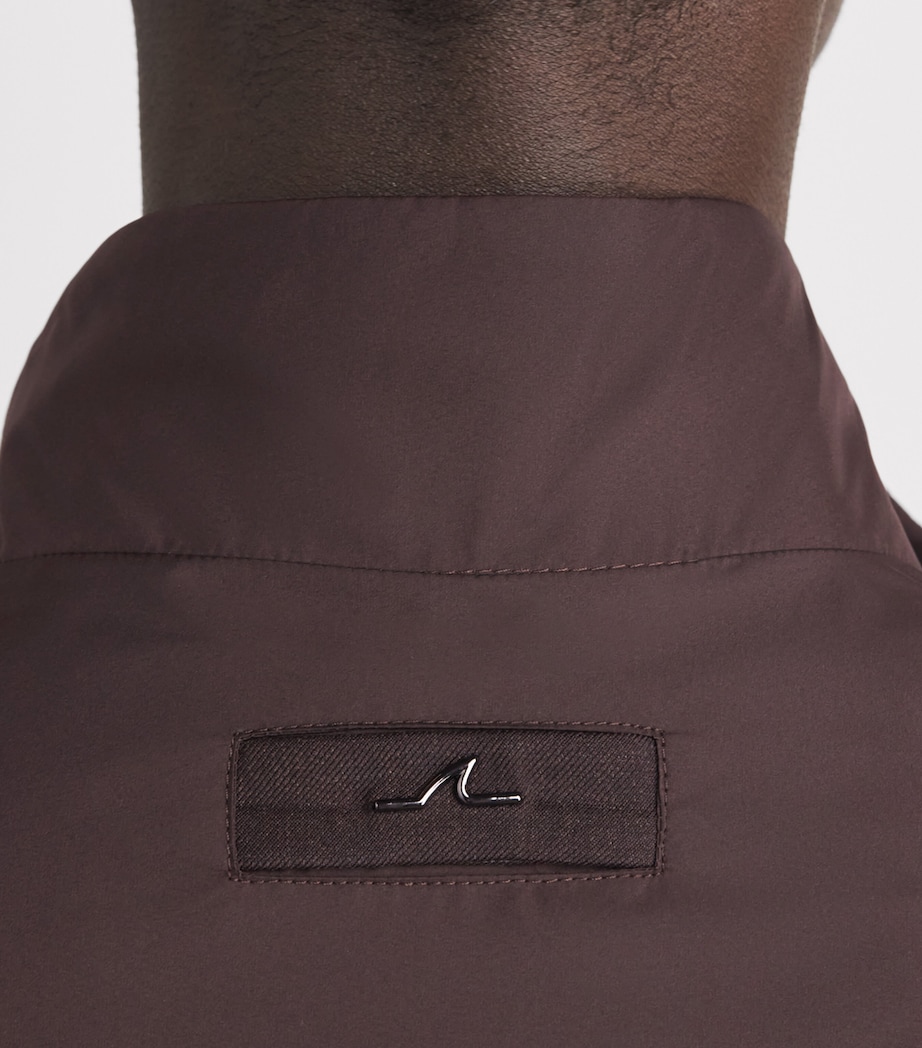 Paul & Shark Mens Technical Jacket Marrone Caffe Image 3