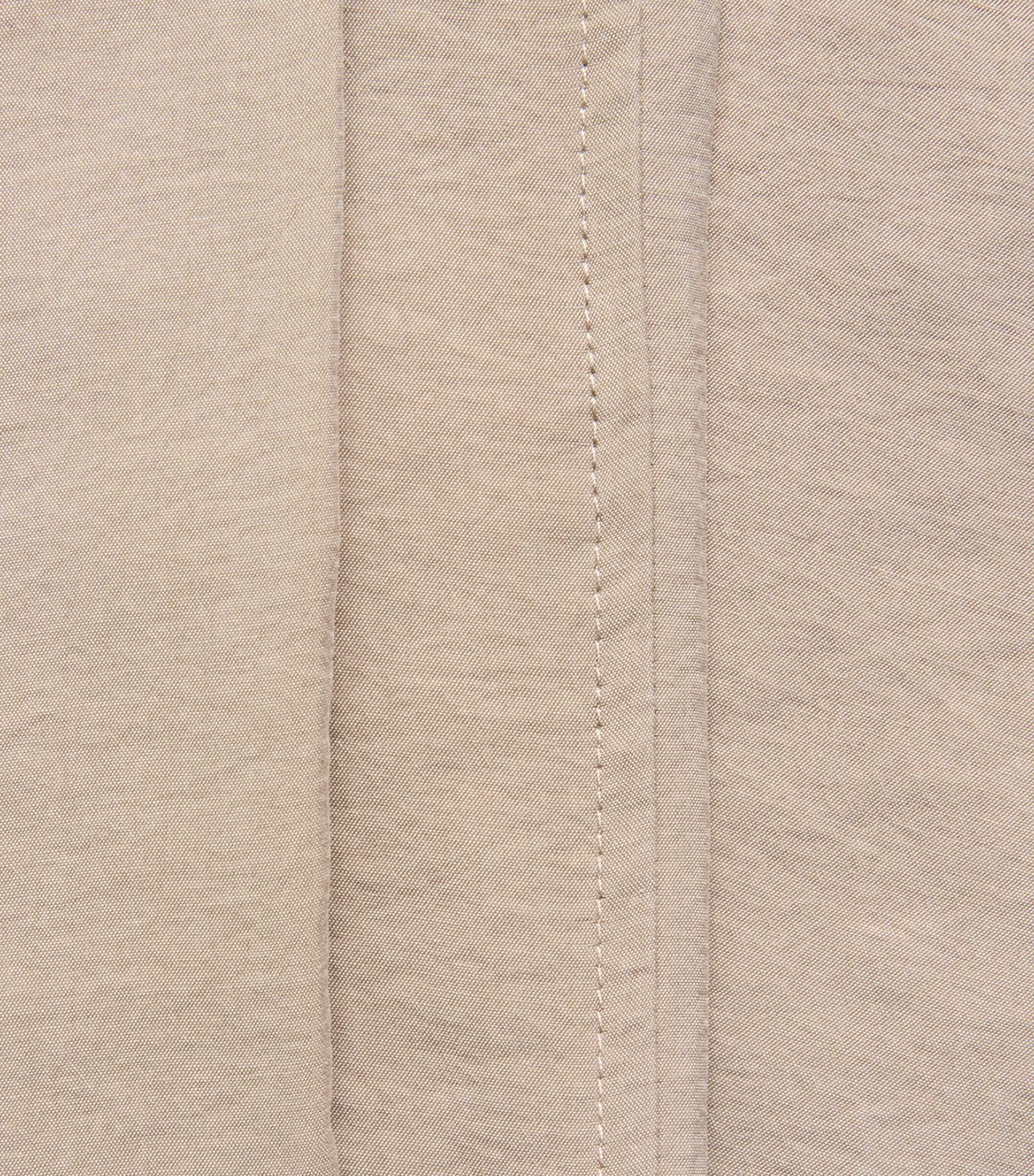 Studio Nicholson Mens Modal-Blend Emper Shirt Taupe Image 6