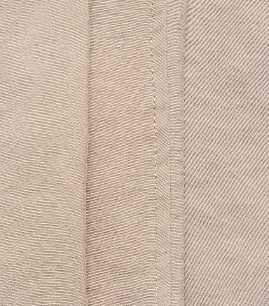 Studio Nicholson Mens Modal-Blend Emper Shirt Taupe Image 6