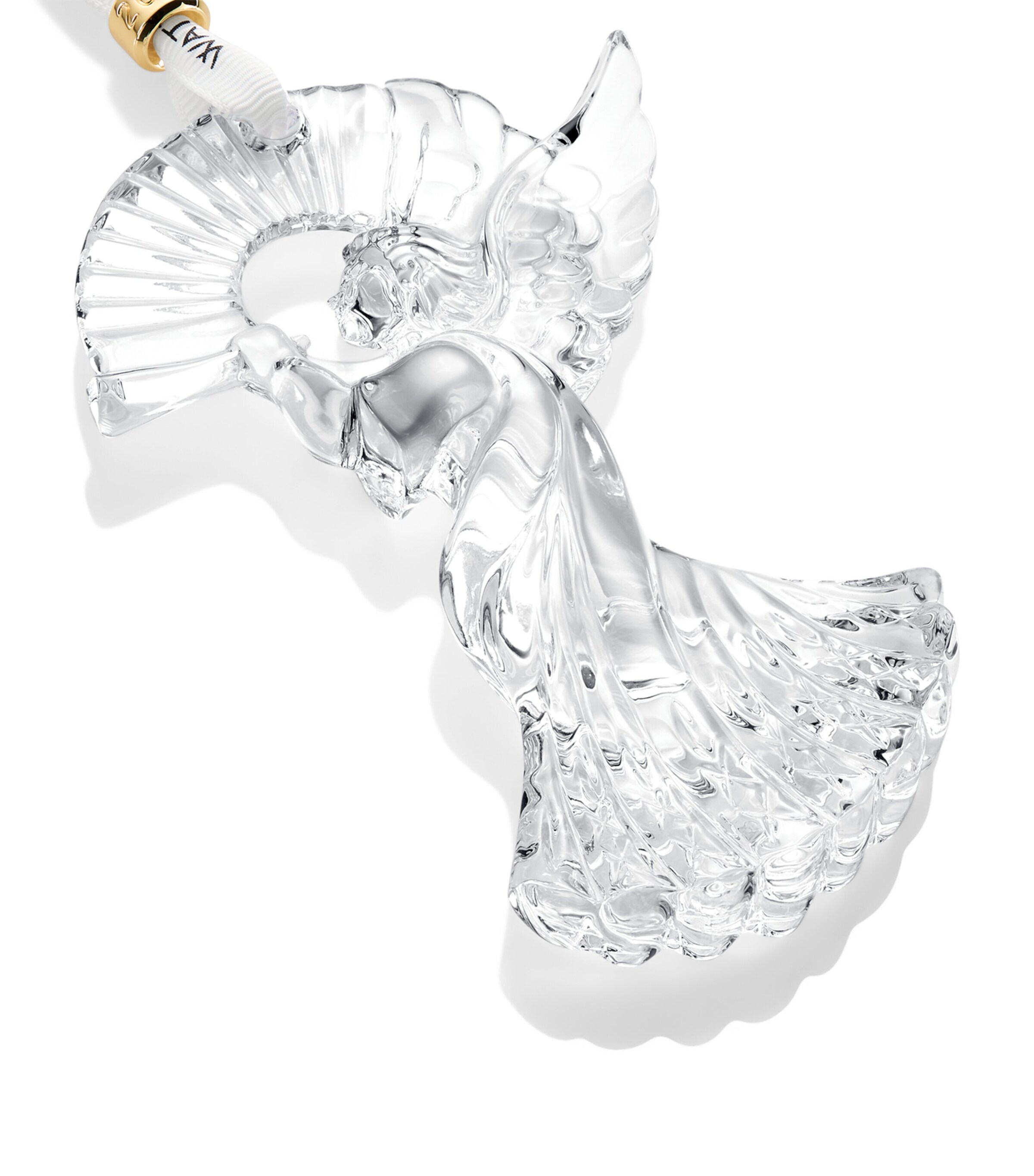 Waterford Crystal Angel Tree Decoration 2025 Clear Image 4