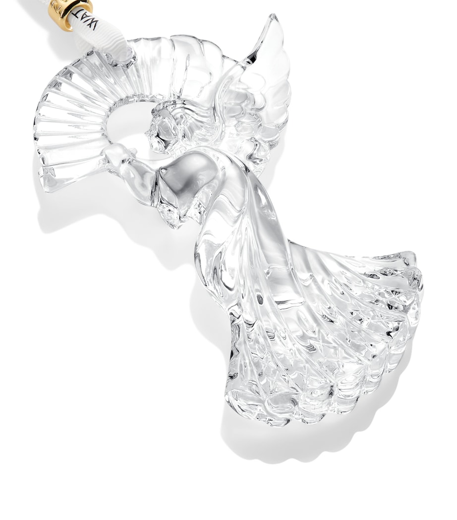 Crystal Angel Tree Decoration 2025 CLEAR Image 4