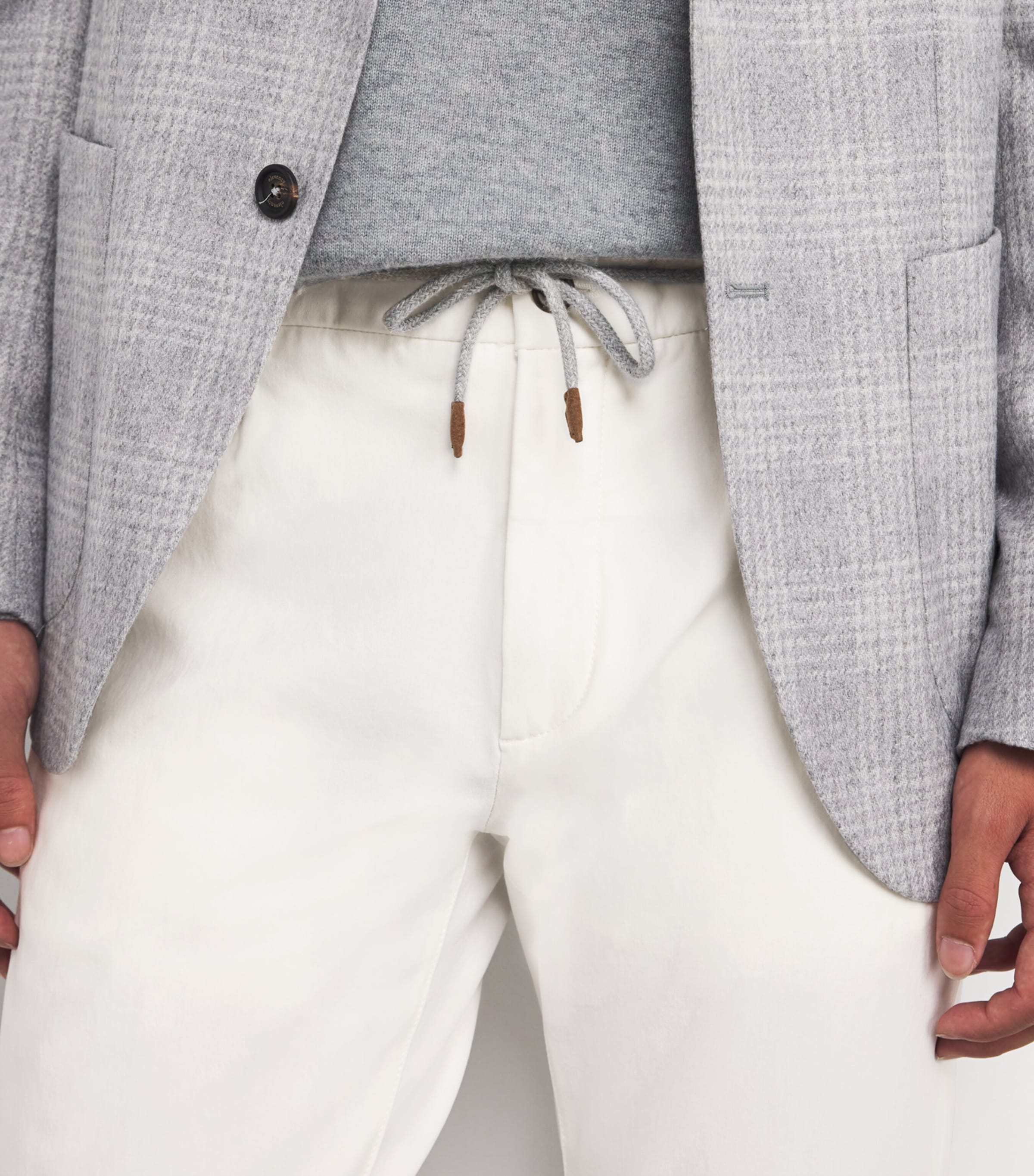 Tapered Trousers BIANCO Image 6