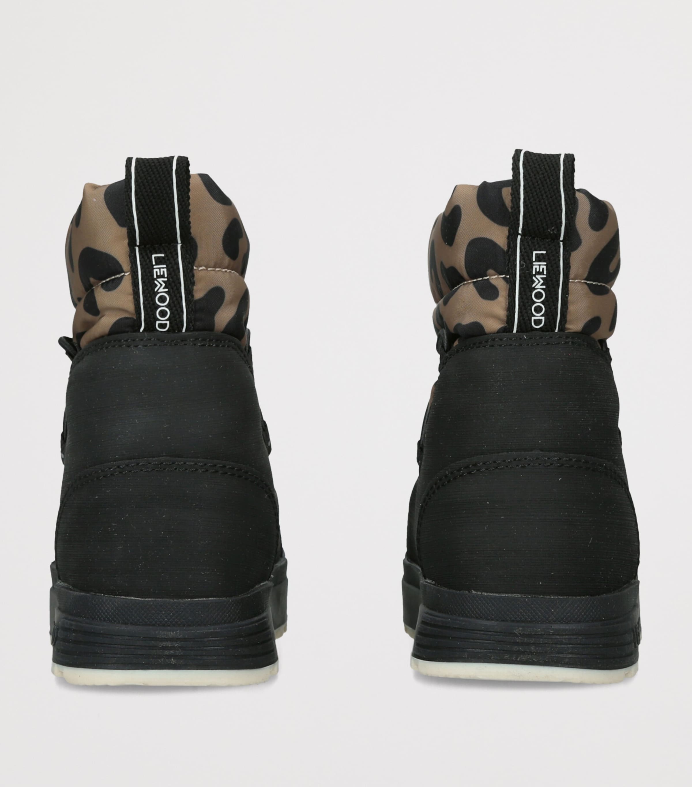Liewood Zoey Leopard Print Snow Boots Black/comb Image 4
