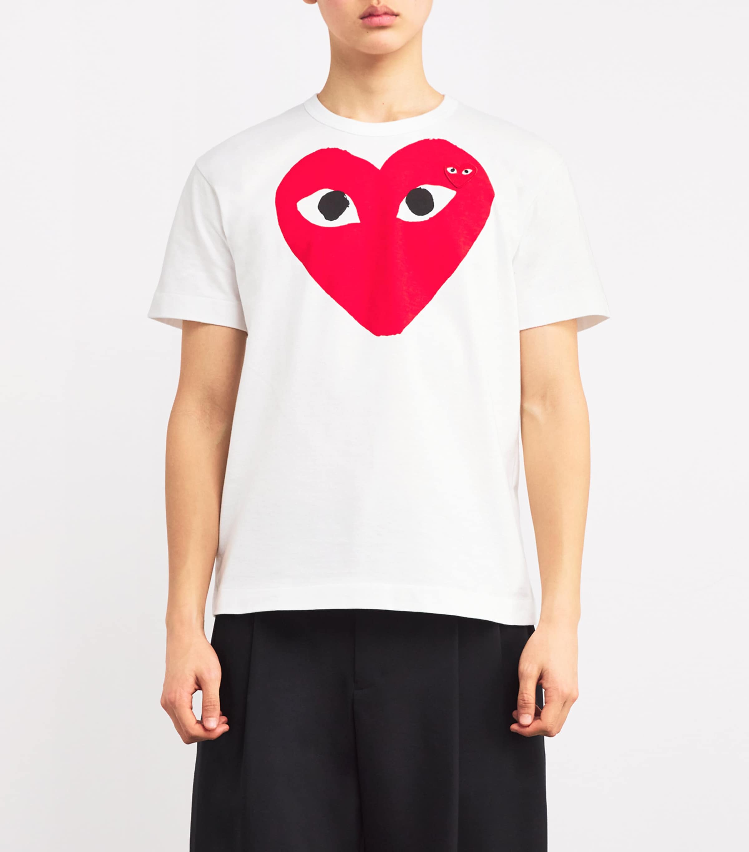 Heart Logo T-Shirt WHITE Image 3