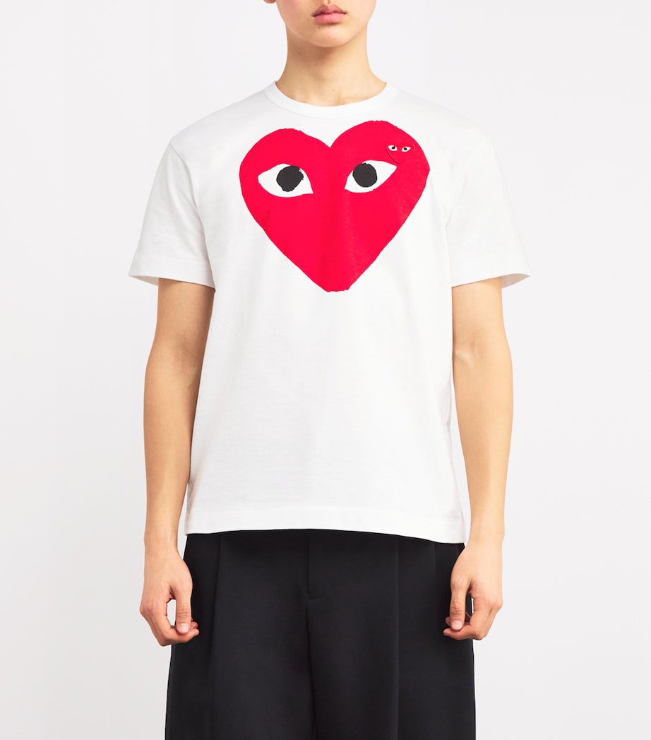 Heart Logo T-Shirt WHITE Image 3