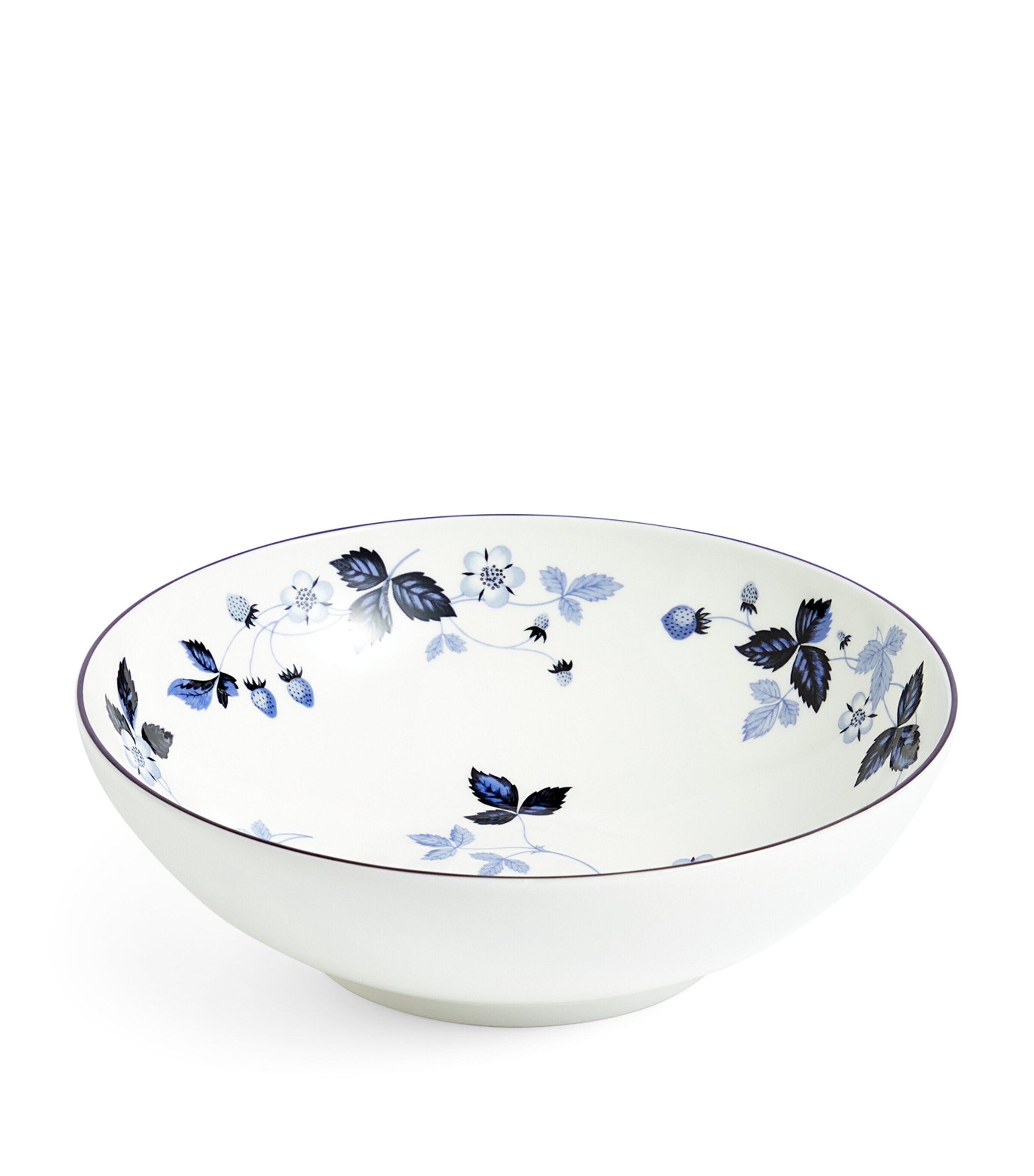 Wild Strawberry Inky Blue Cereal Bowl (18cm) MULTI Image 4