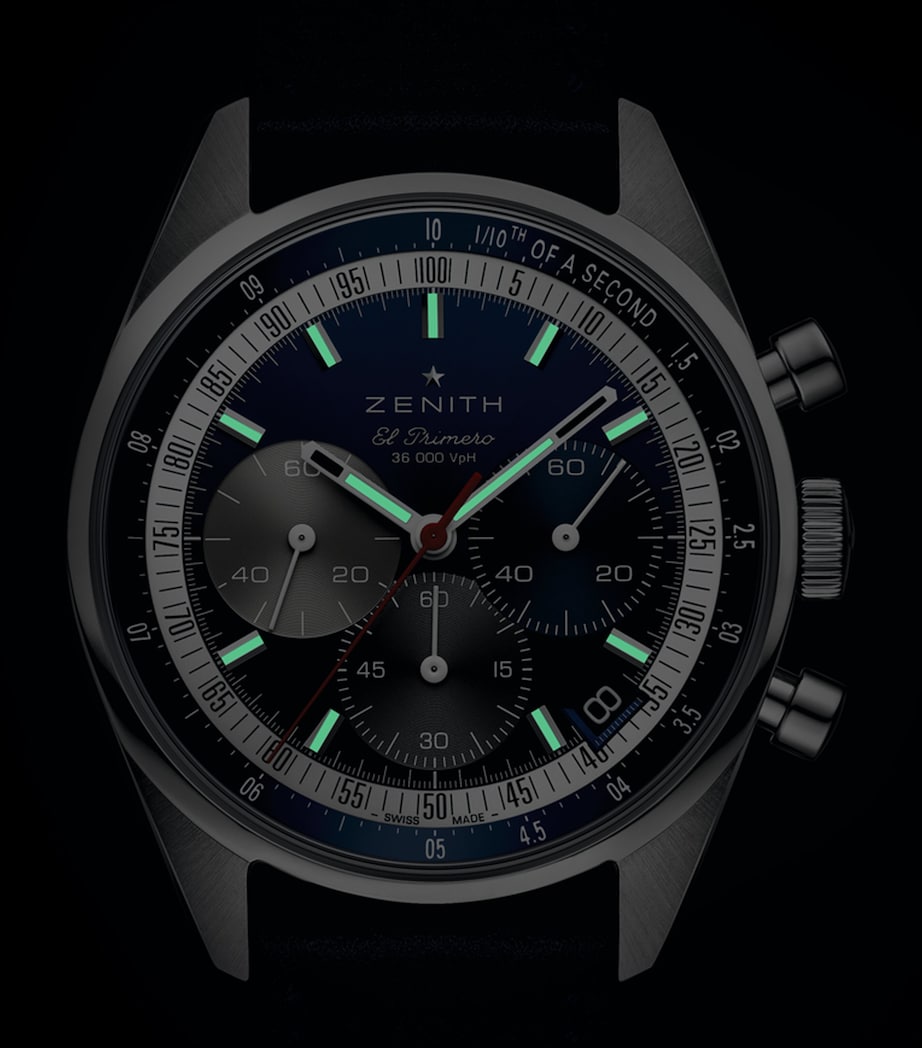 Stainless Steel Chronomaster Watch 38mm BLUE Image 3