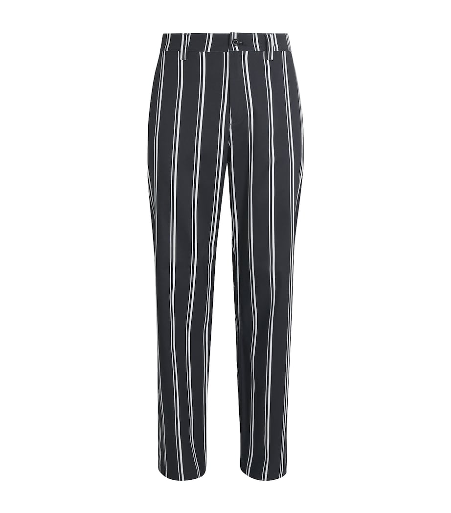 J Lindeberg Mens 30Y Devyn Stripe Golf Trousers Stripe Image 1