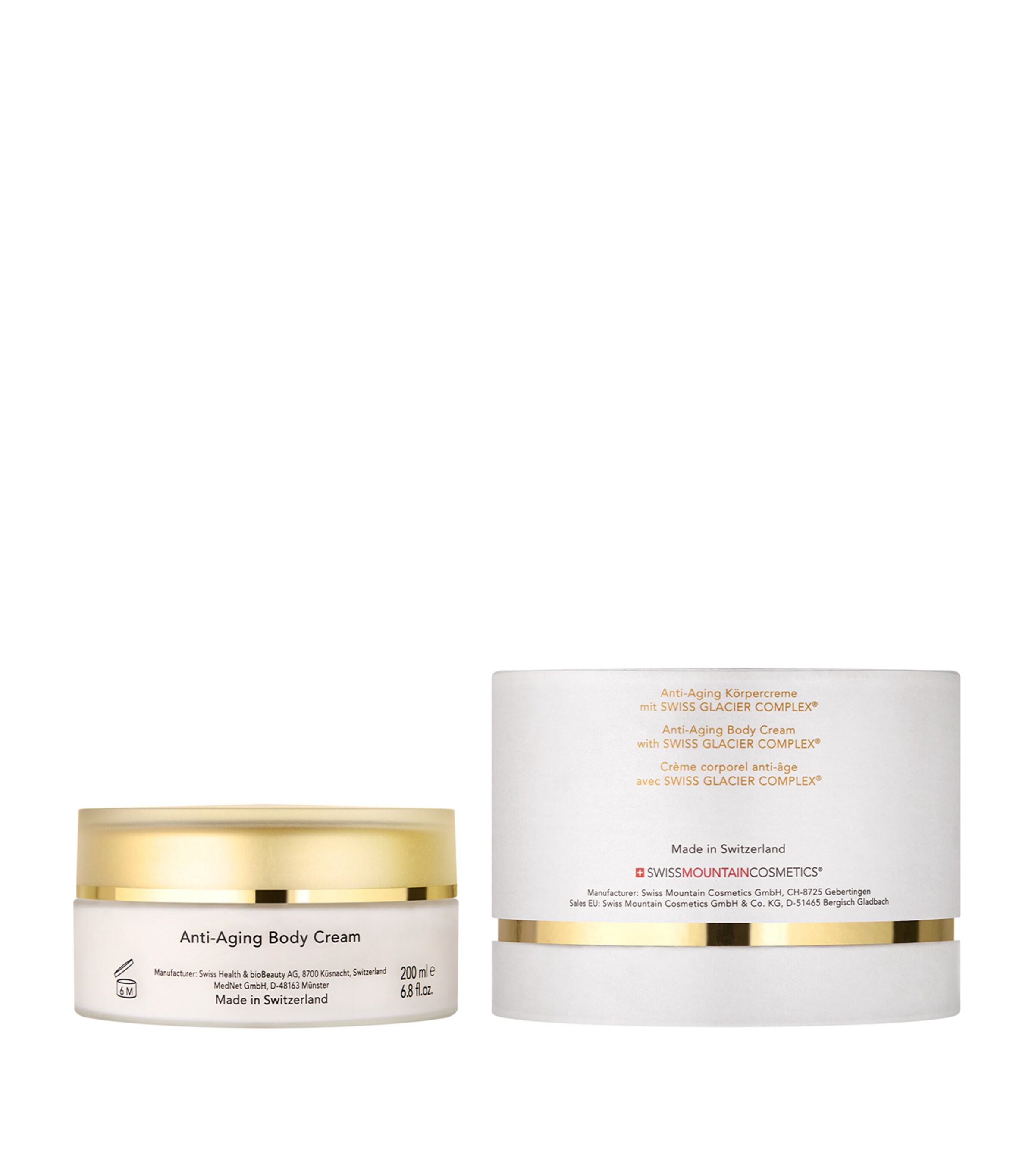 Premium Glacier Body Cream (200ml) NO COLOUR Image 5