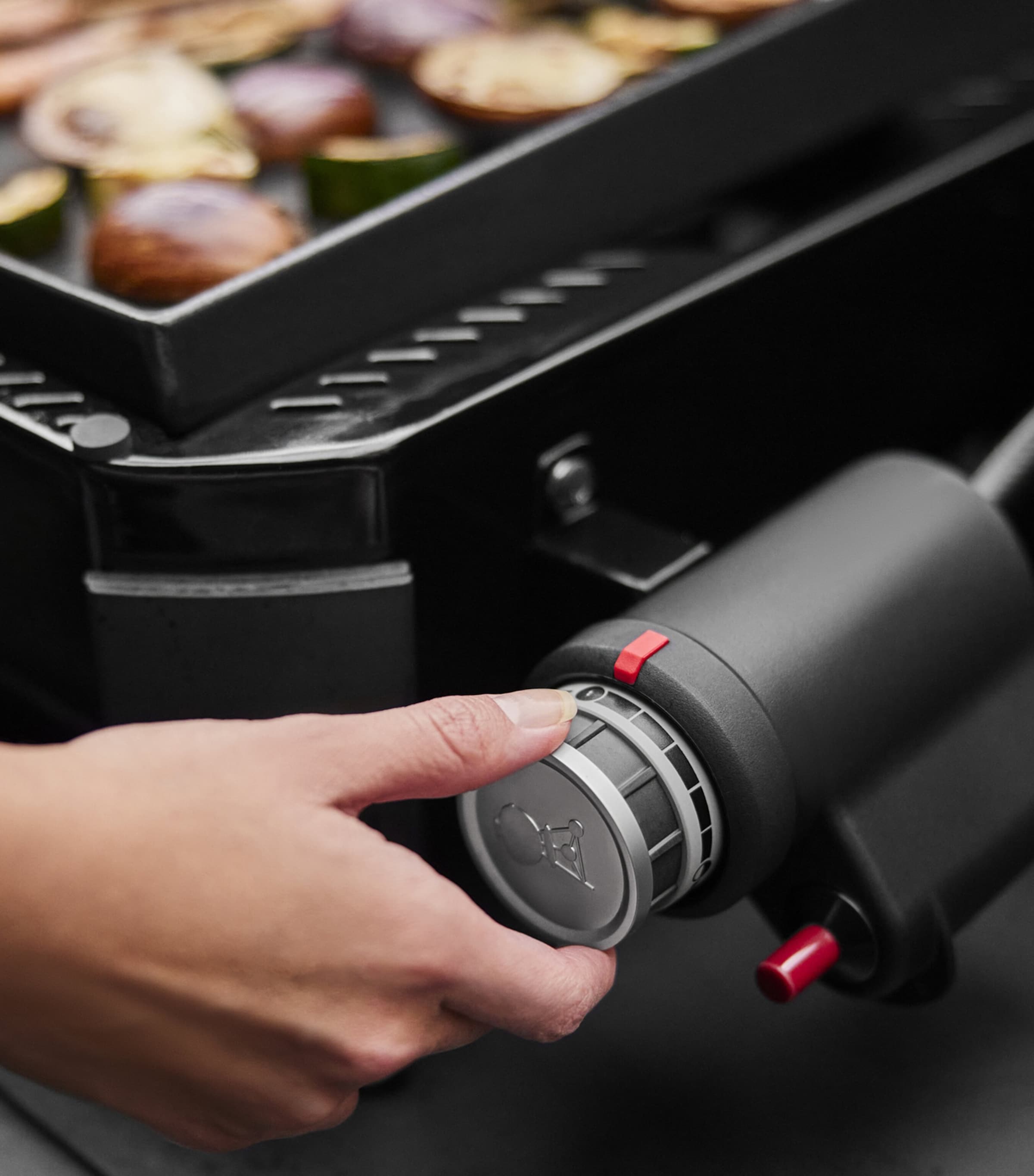 Slate Premium Griddle BBQ (43cm) BLACK Image 4