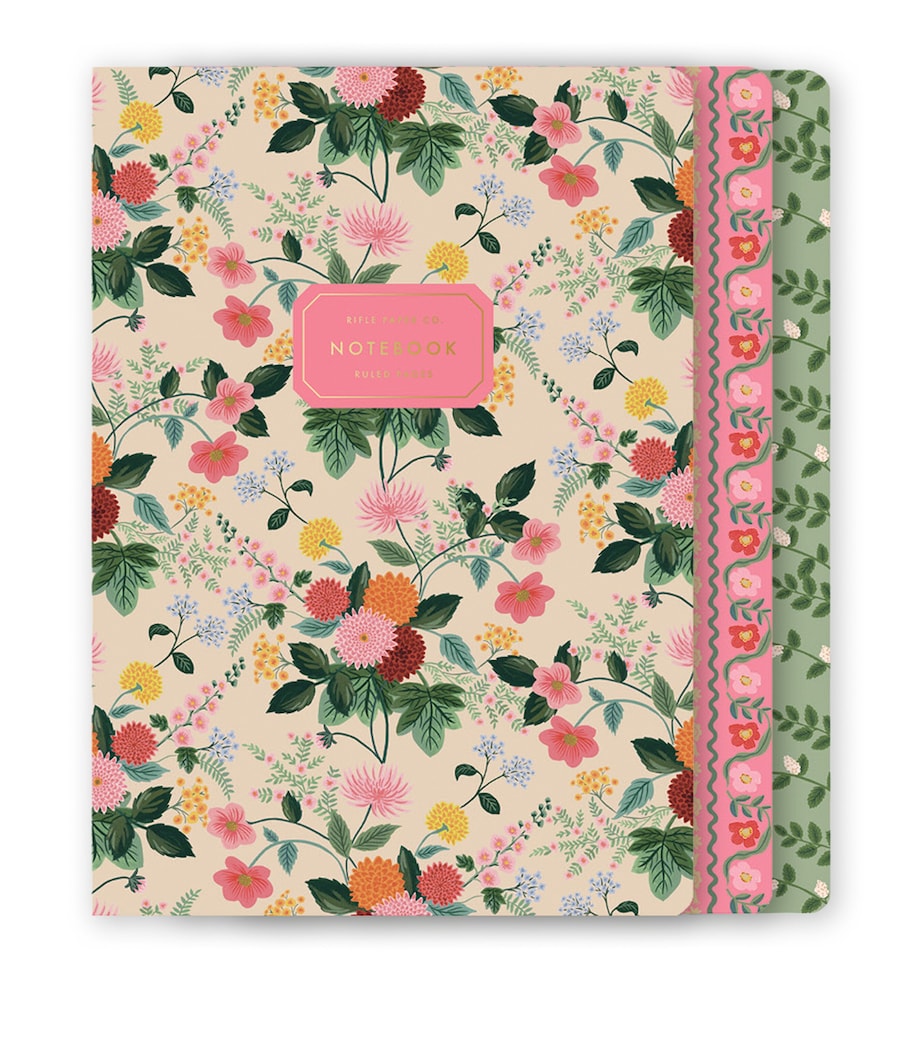 Assorted Set of Notebooks in Dahlia Assorted Set of Notebooks in Dahlia