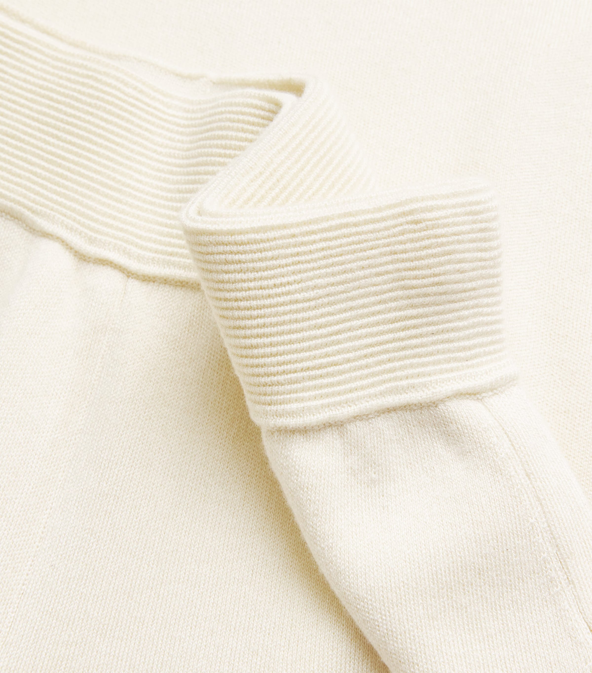 Cashmere Hayden Straight Sweatpants IVORY Image 5