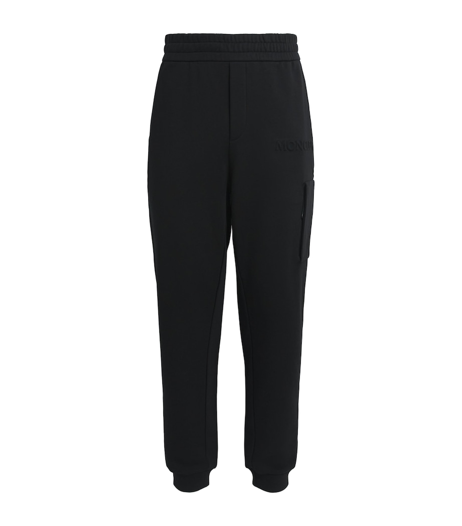 Moncler Mens Cotton Logo Sweatpants Image 1
