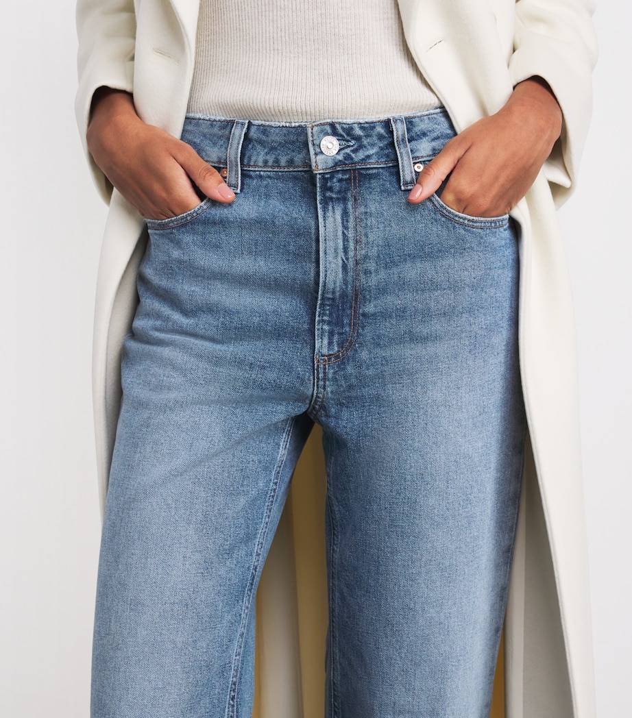 Stevie High-Rise Straight Jeans HEROES Image 6