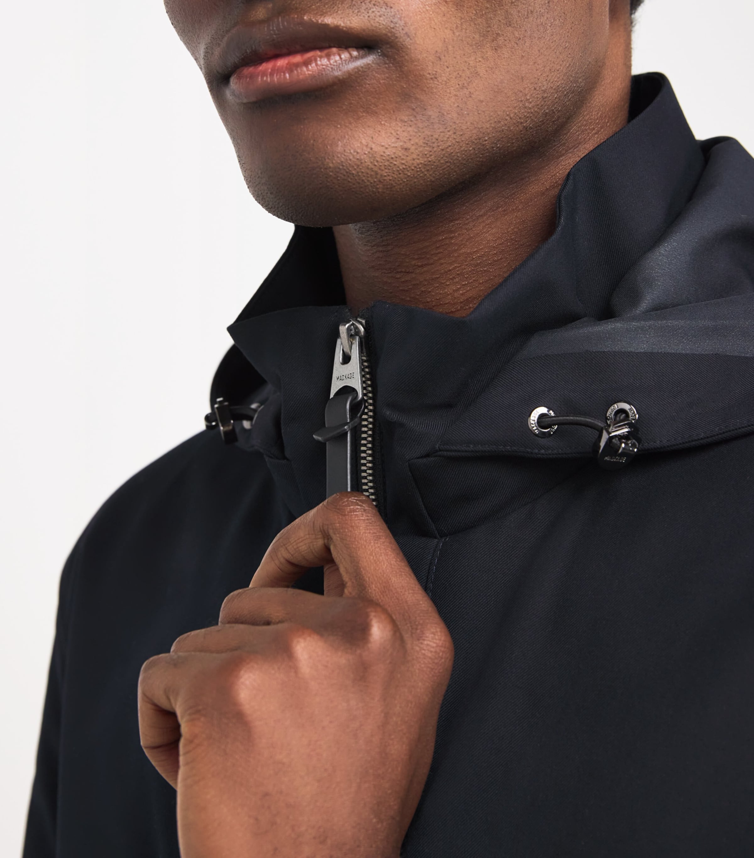 Water-Resistant Down-Filled Coat NAVY Image 6