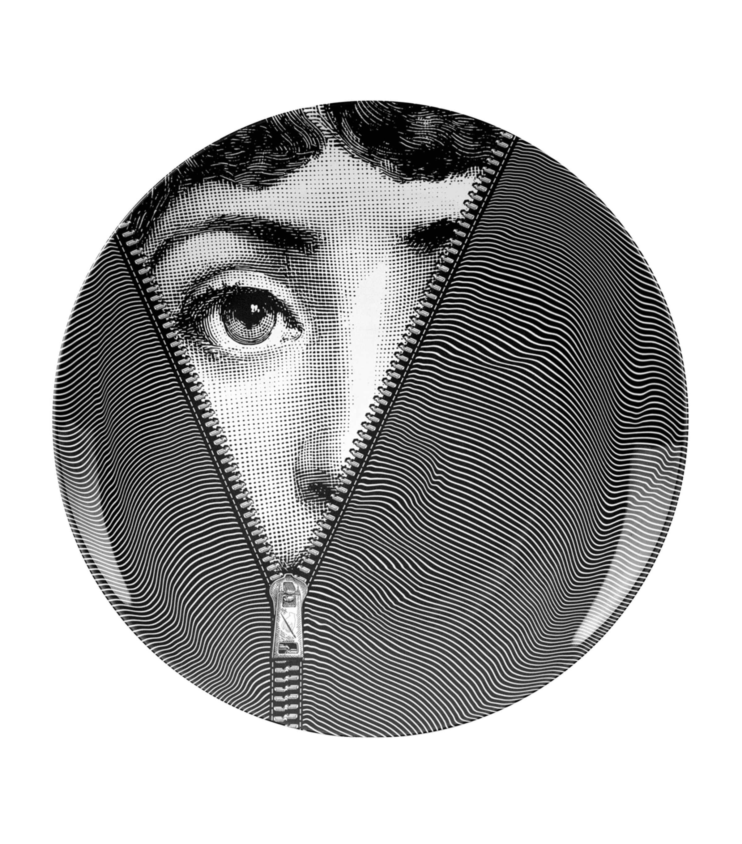 Fornasetti Tema e Variazioni No. 401 Wall Plate (26cm) | Home Accessories | Wall Plates | Designers | Fornasetti