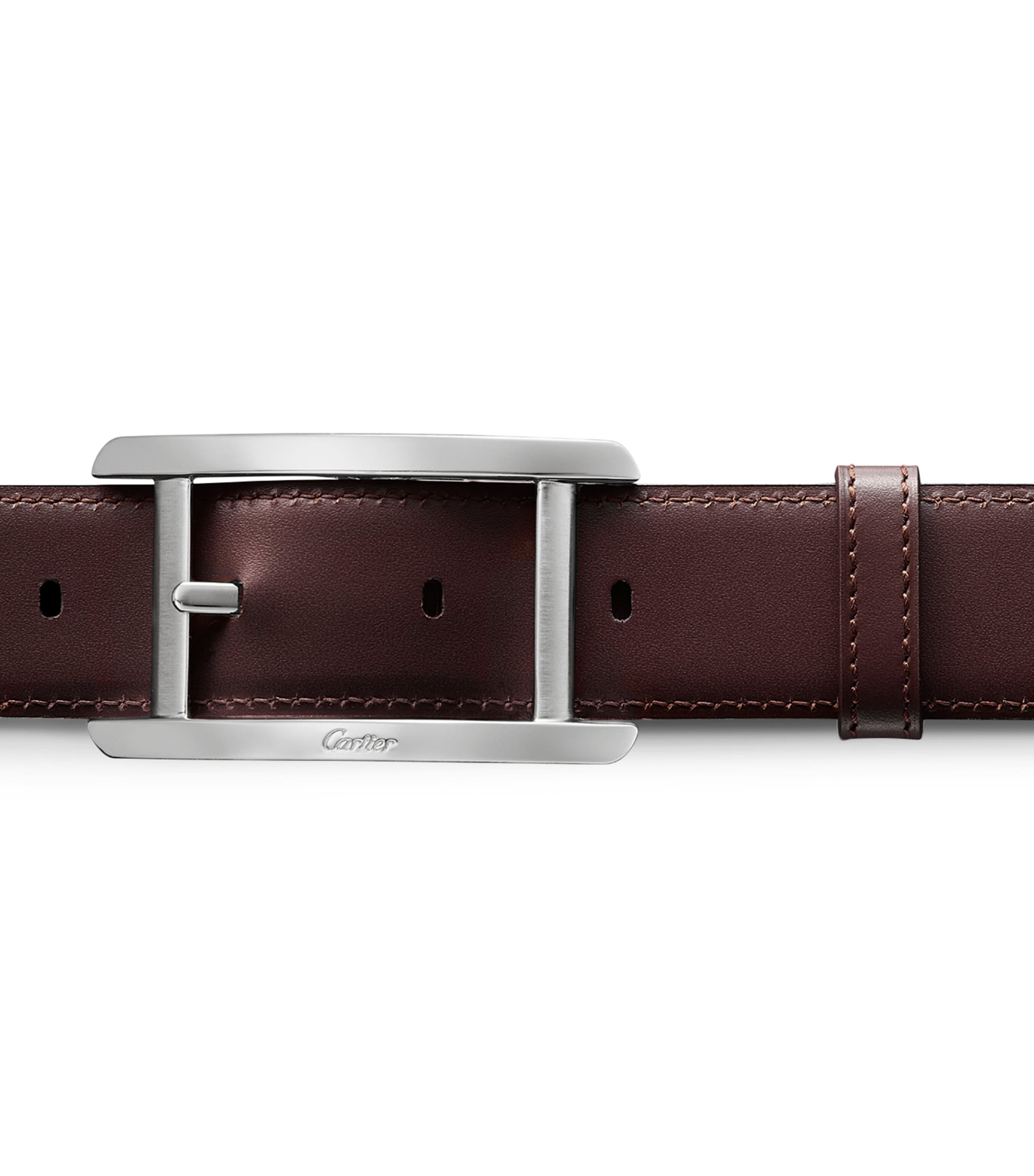 Cartier Leather Tank de Cartier Belt Black Image 3