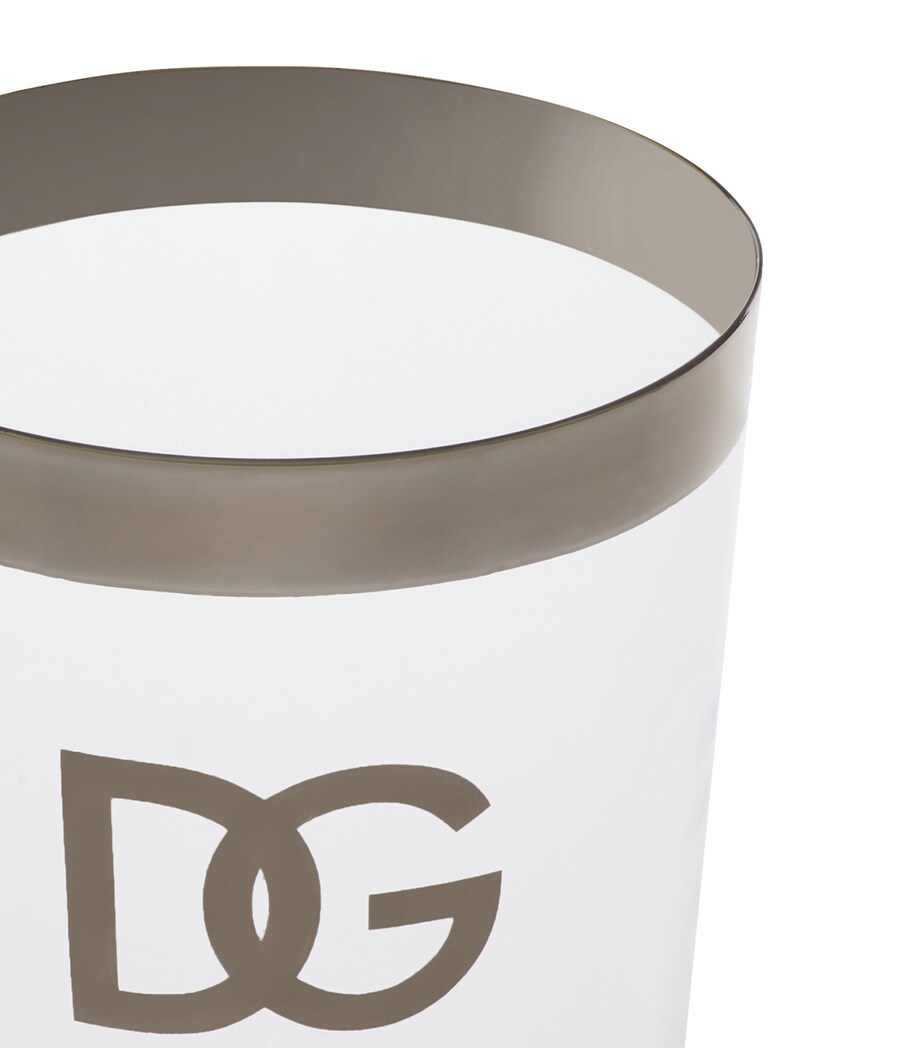 Set of 2 DG Logo Glasses U0055 PLATINO/TRASPA Image 4