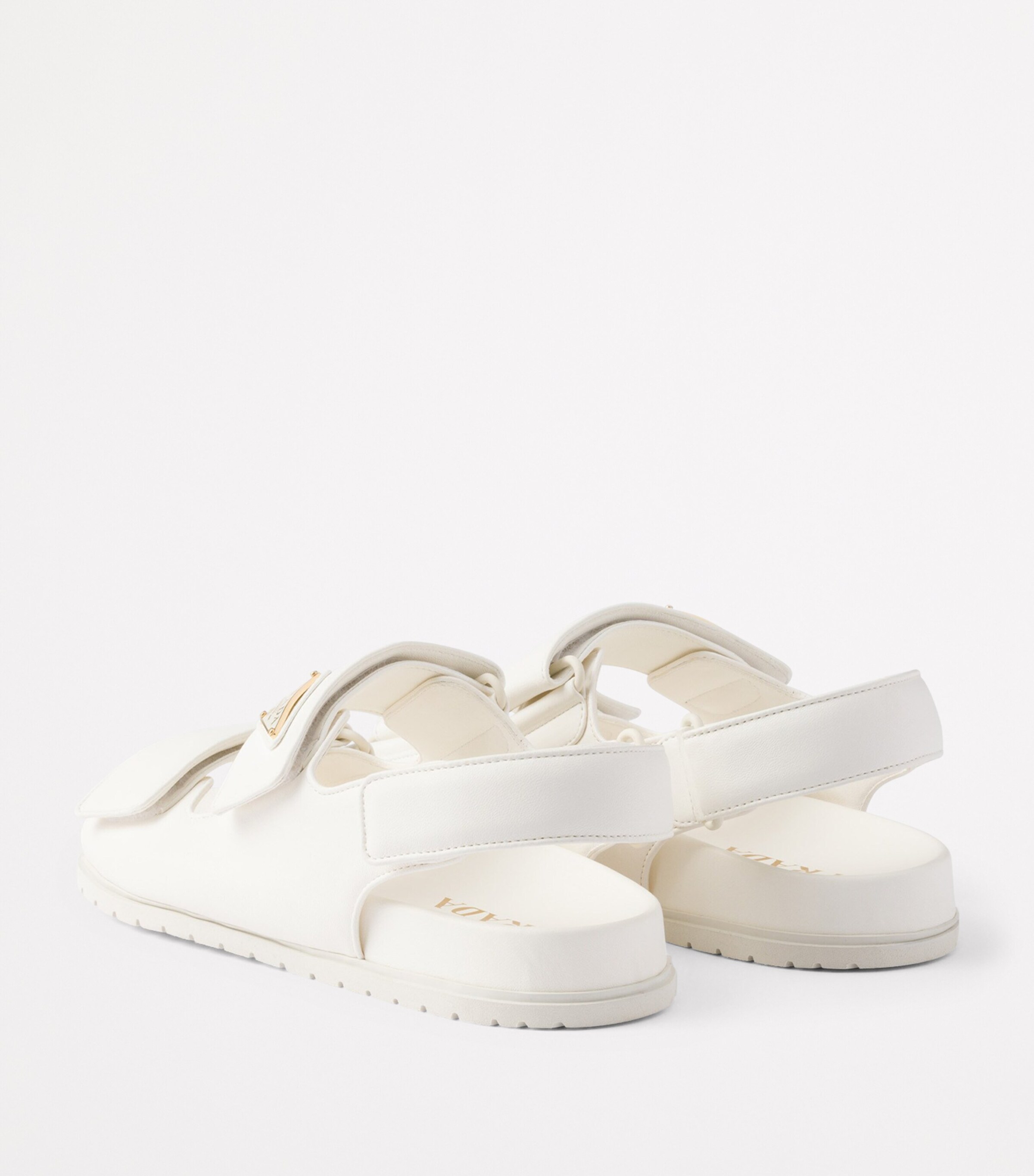 Leather Triangle Sandals F0304 Image 4