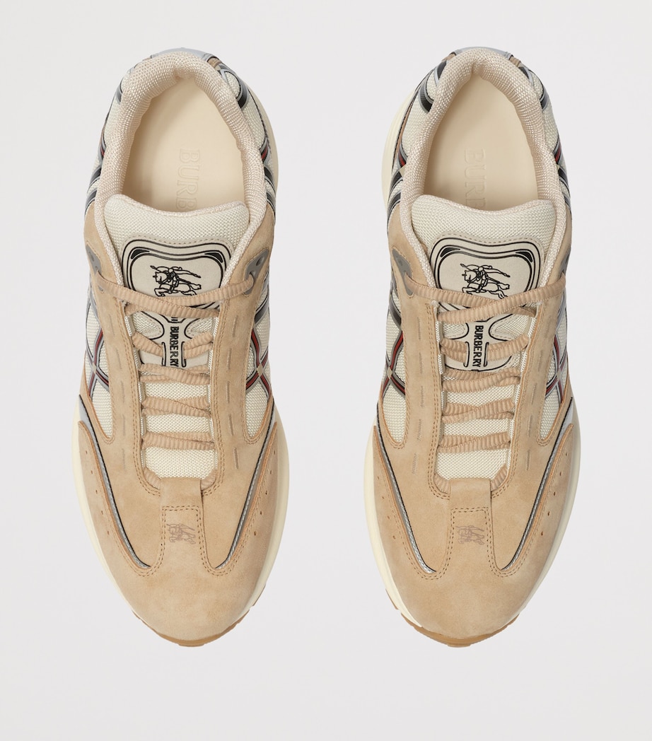 Burberry Eclipse Sneakers Flax Silver Image 4