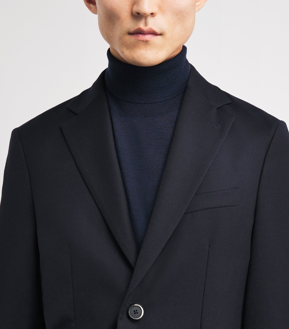 Wool Rollneck Sweatshirt NAVY 170 Image 6