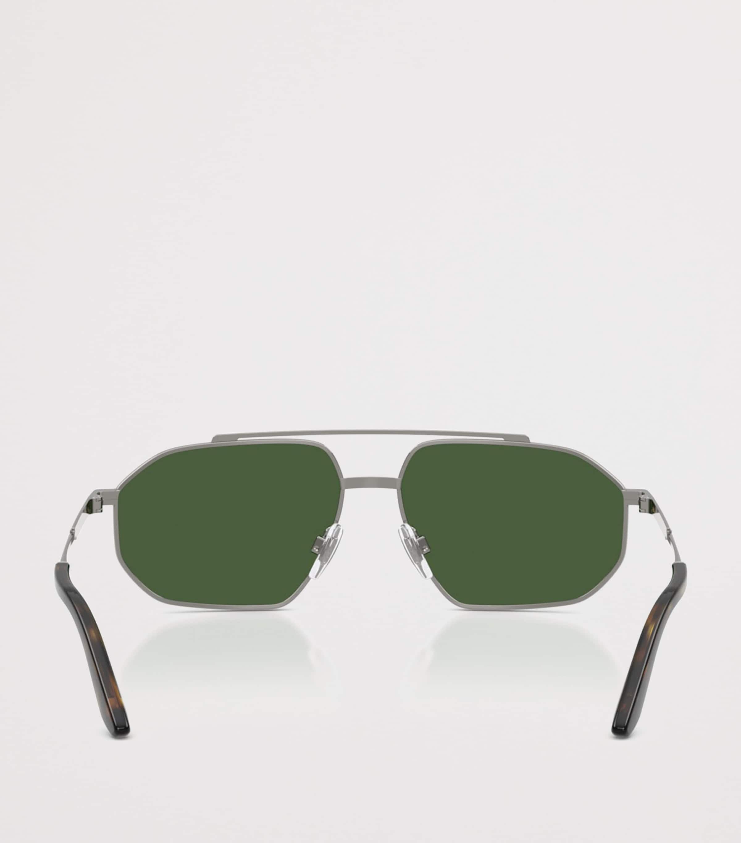 Dolce&Gabbana Metal Pilot Sunglasses Grey Image 4