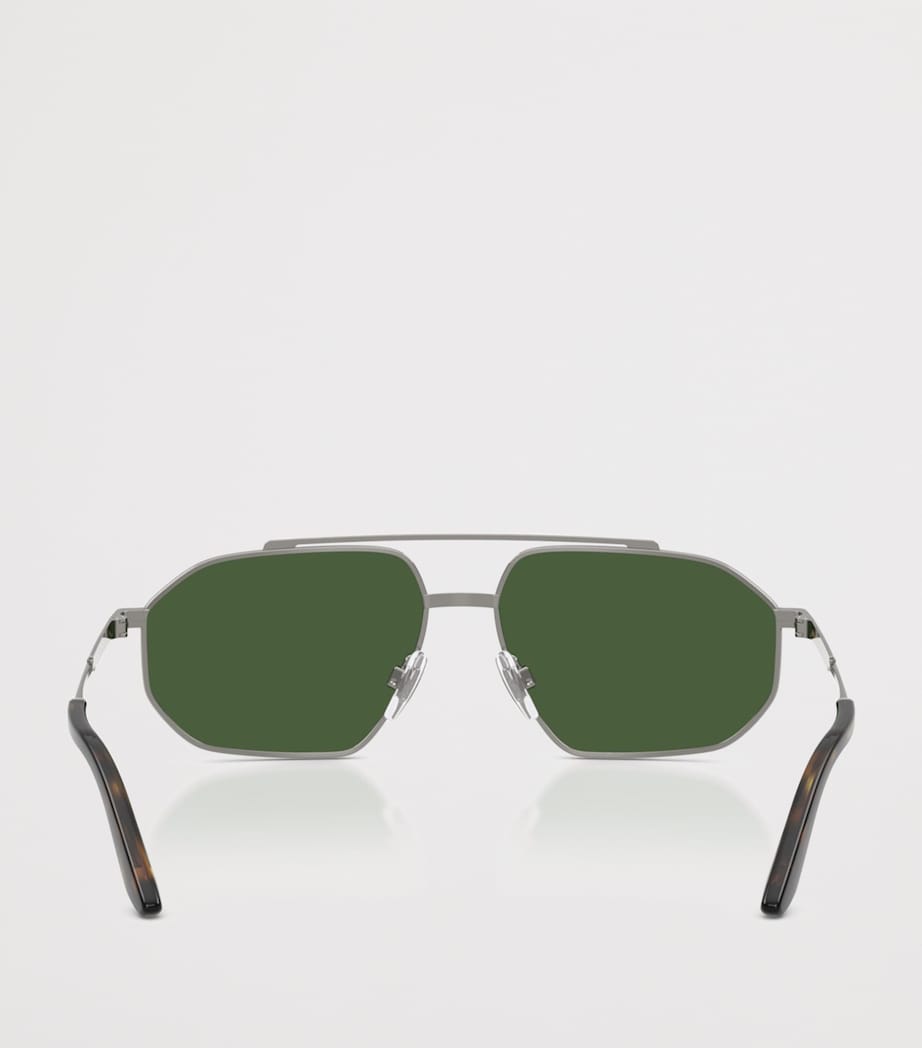 Dolce&Gabbana Metal Pilot Sunglasses Grey Image 4