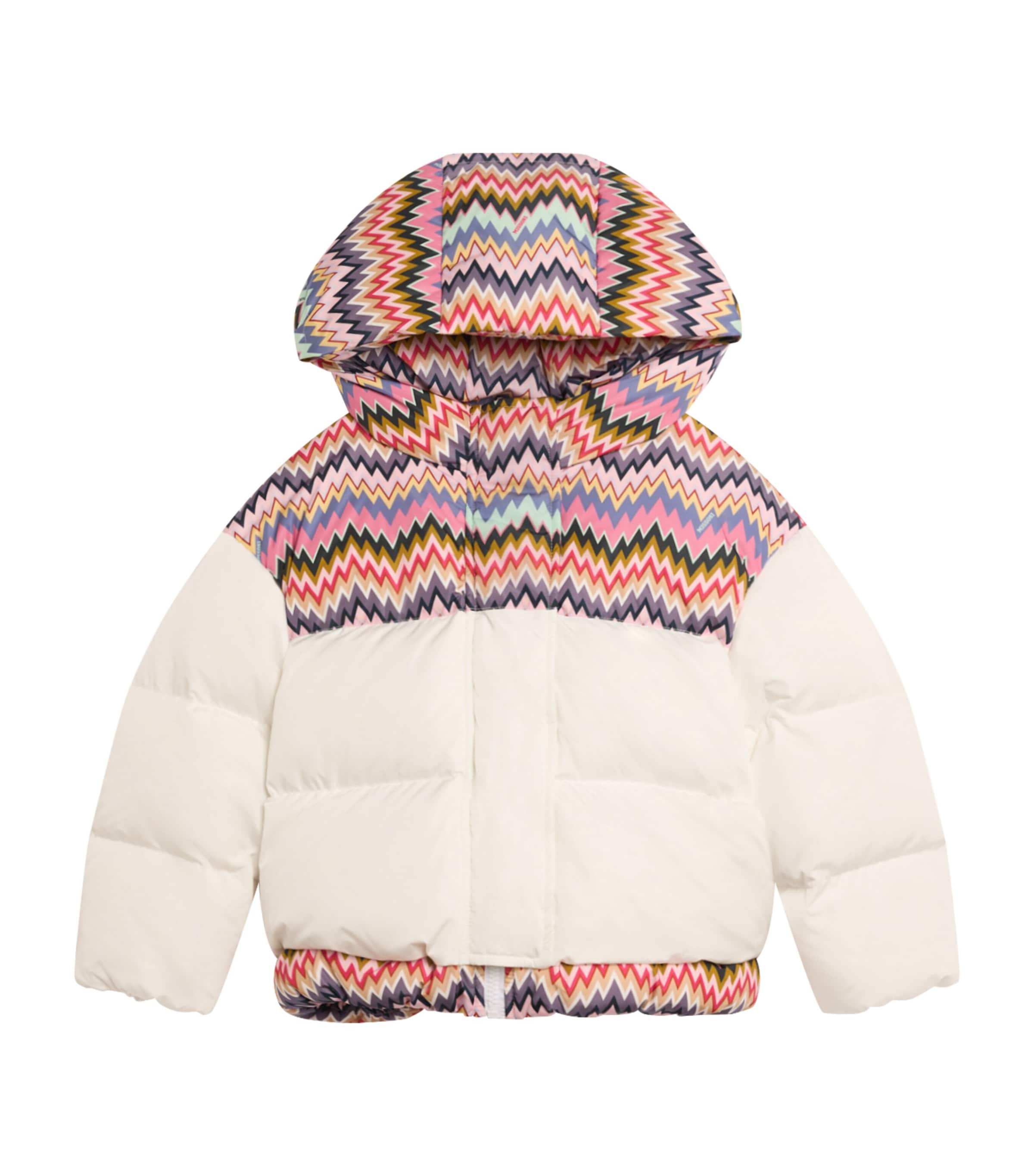 Missoni Kids Zigzag Puffer Jacket (4-14 Years) Image 1