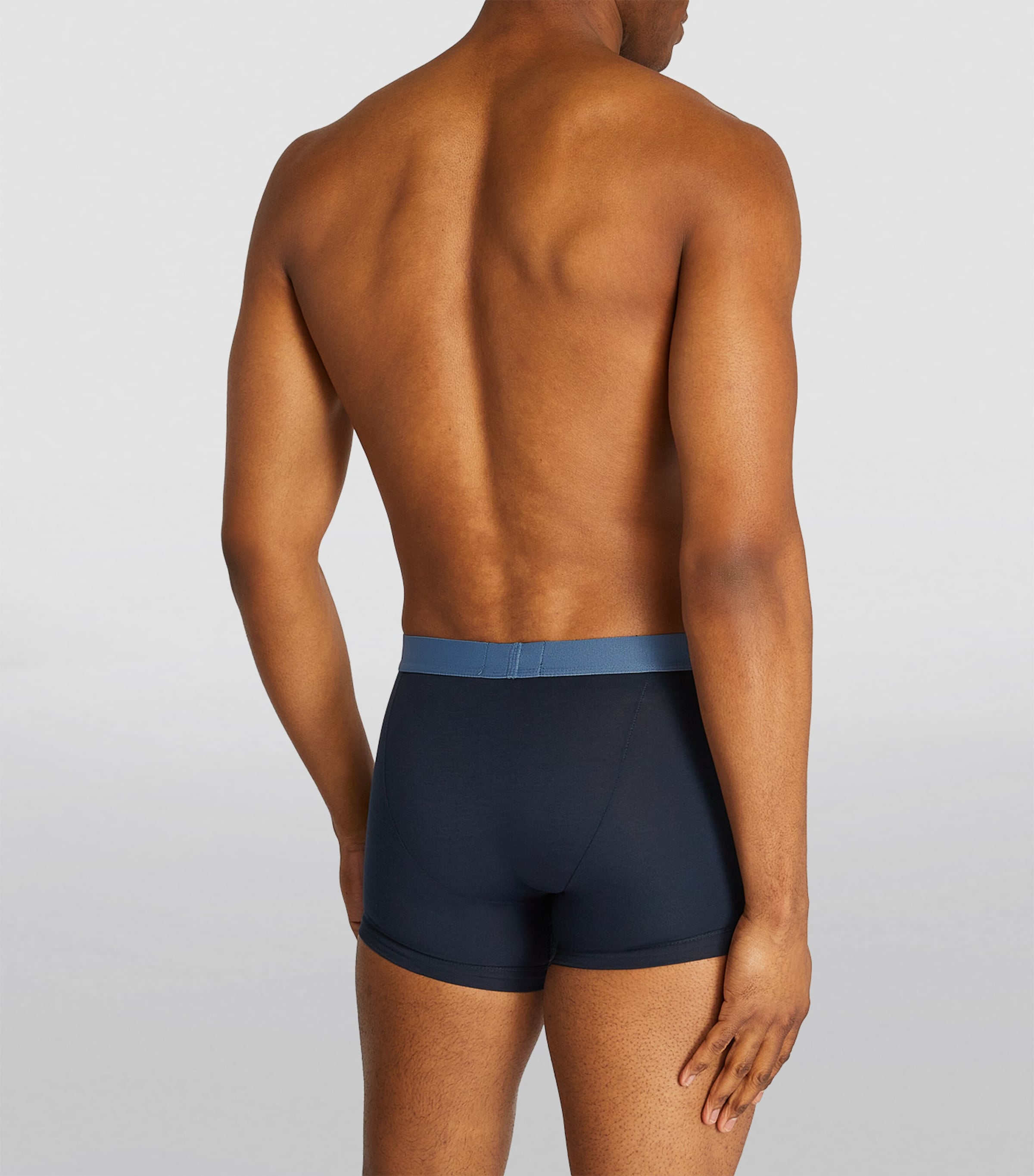 Pure Cotton Trunks (Pack of 3) 23410 WHITE/RED Image 3