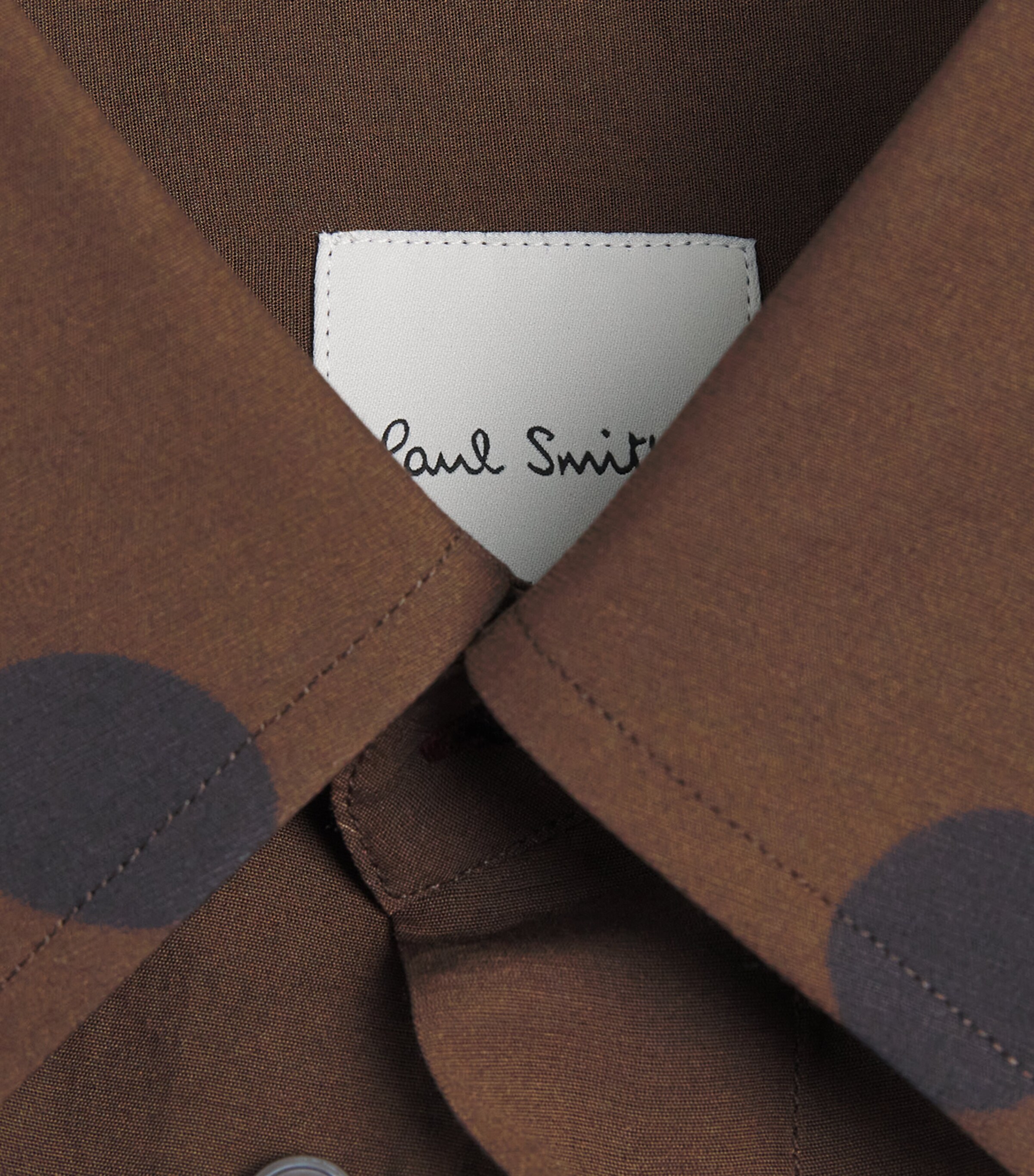 Paul Smith Mens Polka-Dot Shirt Image 6