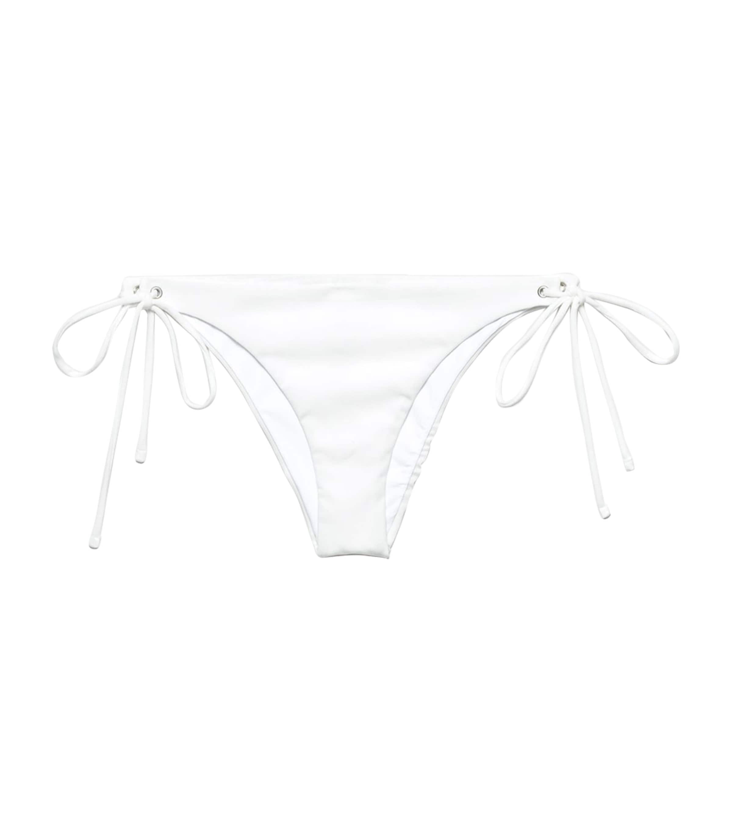 Prada Womens Triangle Bikini Bottoms Image 1