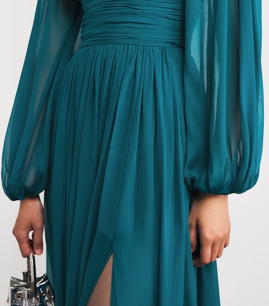 Silk Draped Gown 194916 PACIFIC Image 6