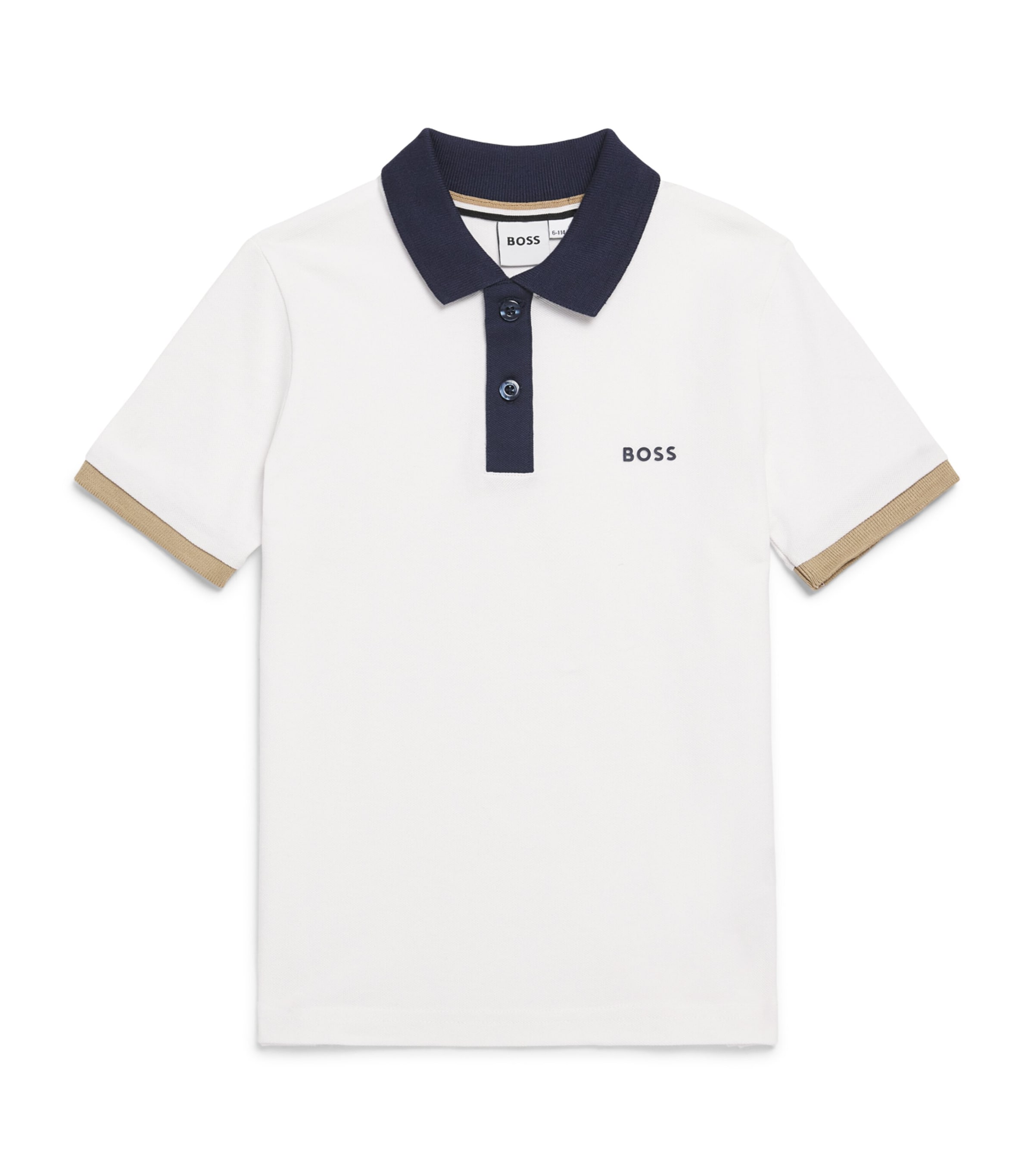 BOSS Kidswear Stretch-Cotton Polo Shirt (4-16 Years) Image 1