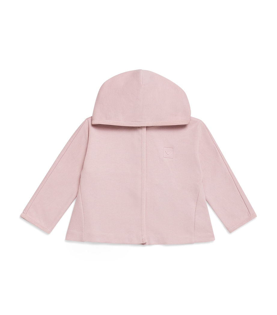 Cotton-Blend Hooded Sweatshirt (6-36 Months) U4218 BURN LILAC Image 1