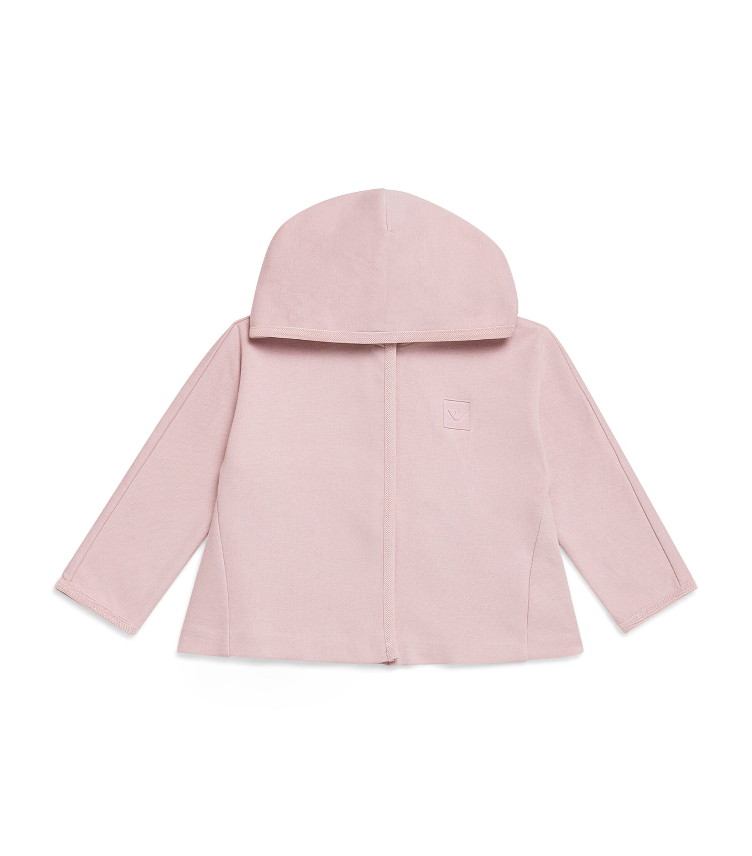 Emporio Armani Kids Cotton-Blend Hooded Sweatshirt (6-36 Months) | Baby Clothing | Sweatshirts & Tracksuits | Designers | Emporio Armani