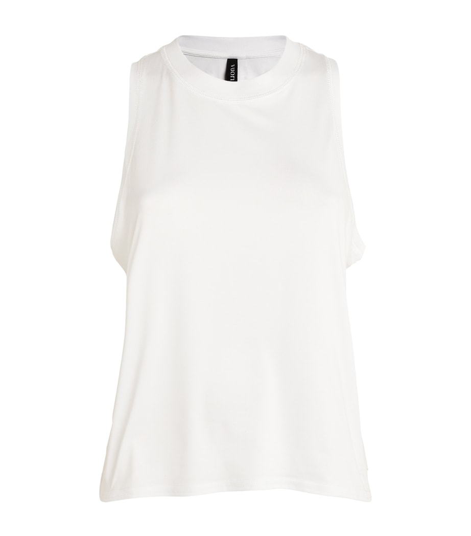 VUORI Womens Energy Tank Top White Image 1