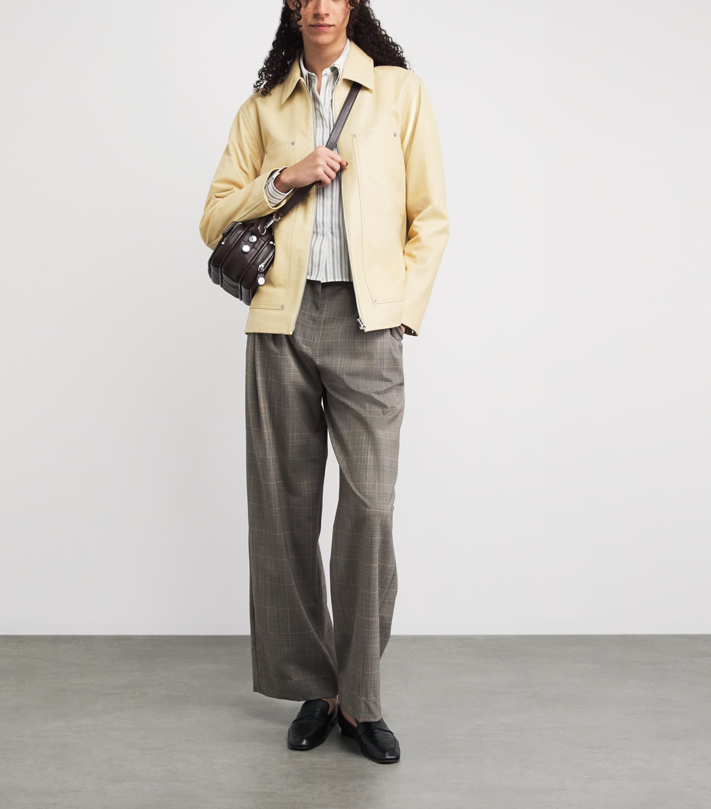 Rag & Bone Womens Stripe Layered Marin Shirt Crmst Image 2