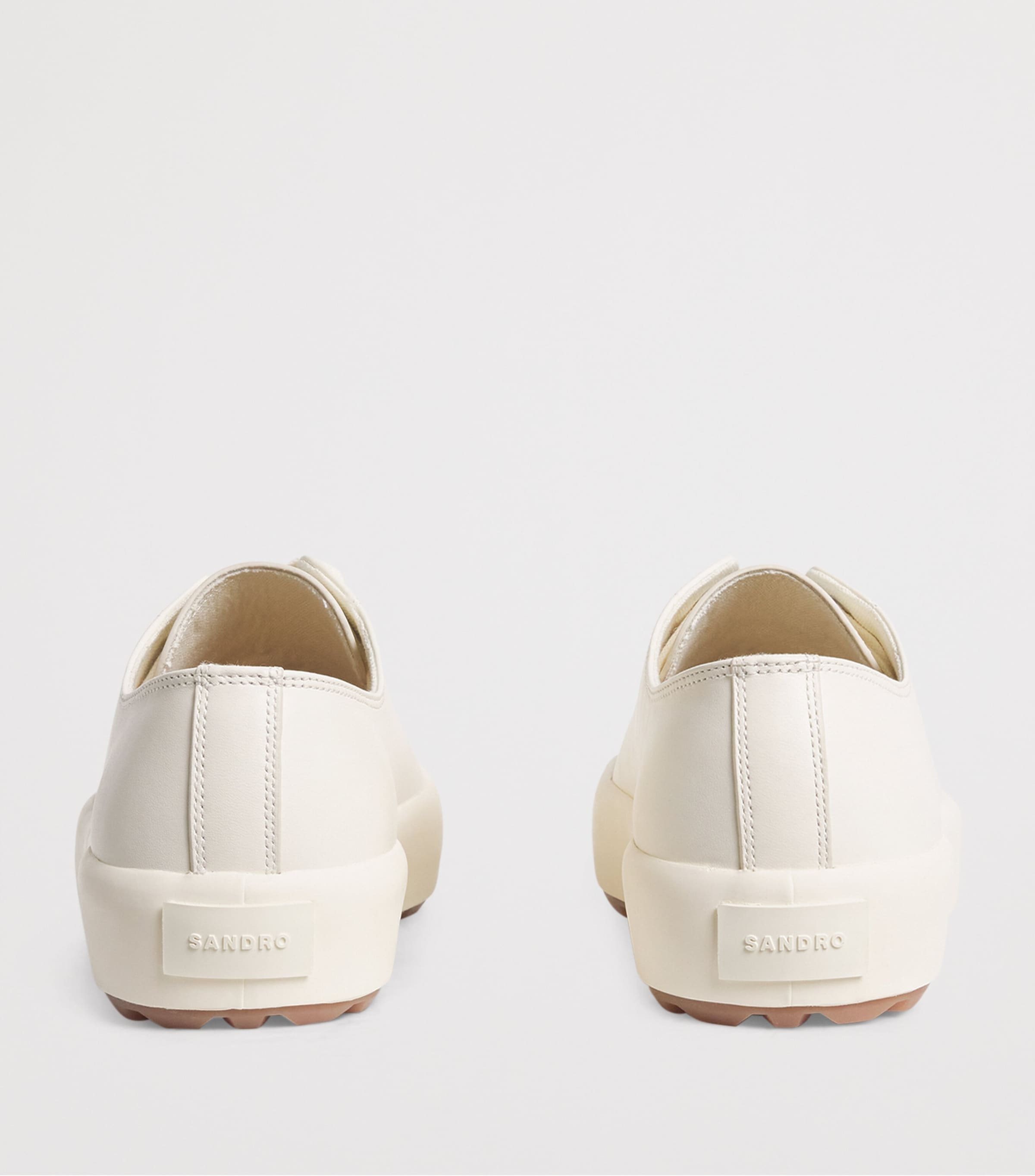 Leather Vulca Sneakers OFF WHITE Image 4