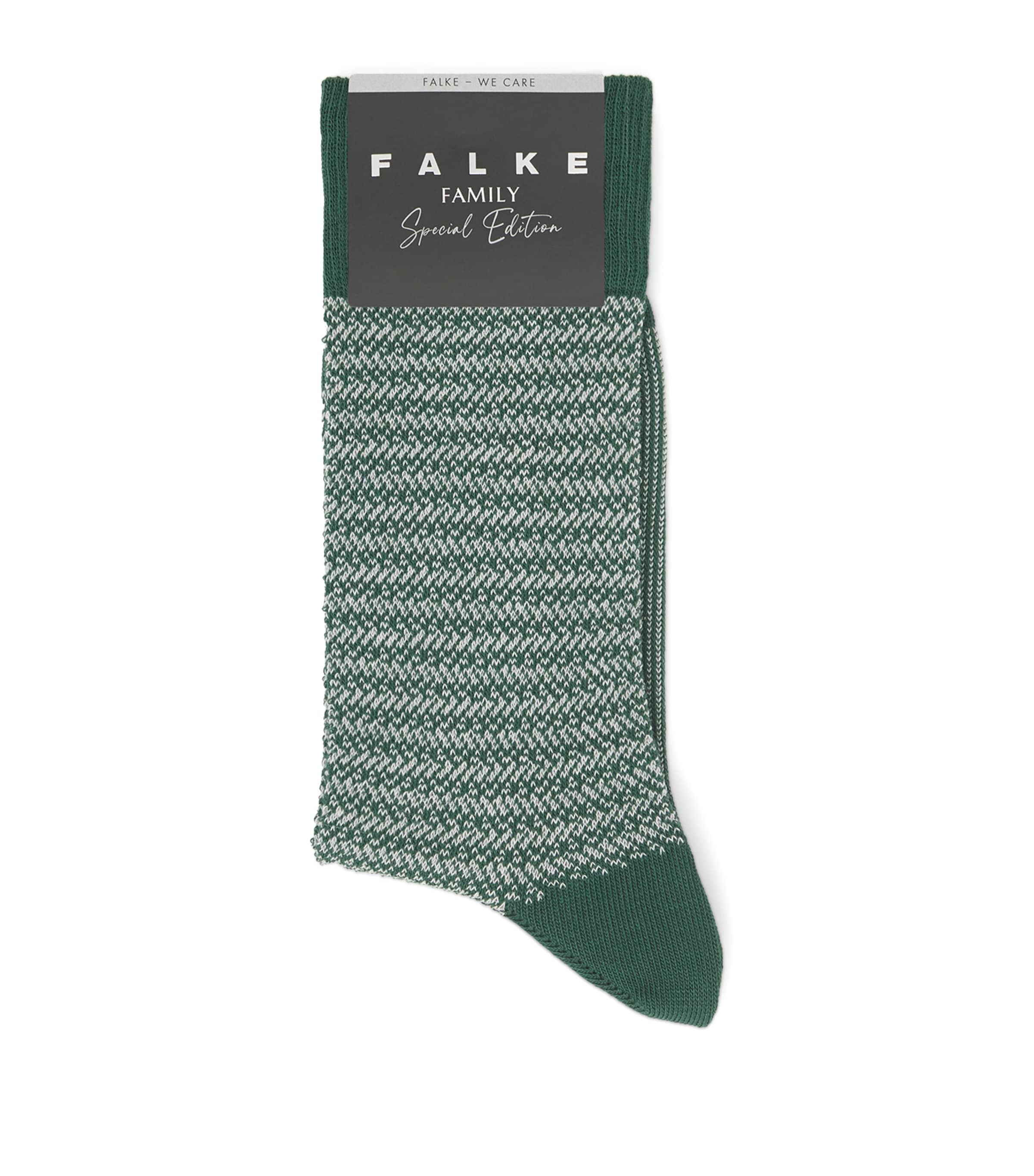 Falke Mens Special Edition Family Ankle Socks Hunter Gre Image 1