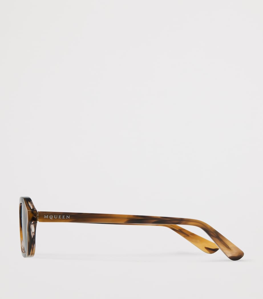 Tortoiseshell Rectangular Sunglasses 2312 Image 4
