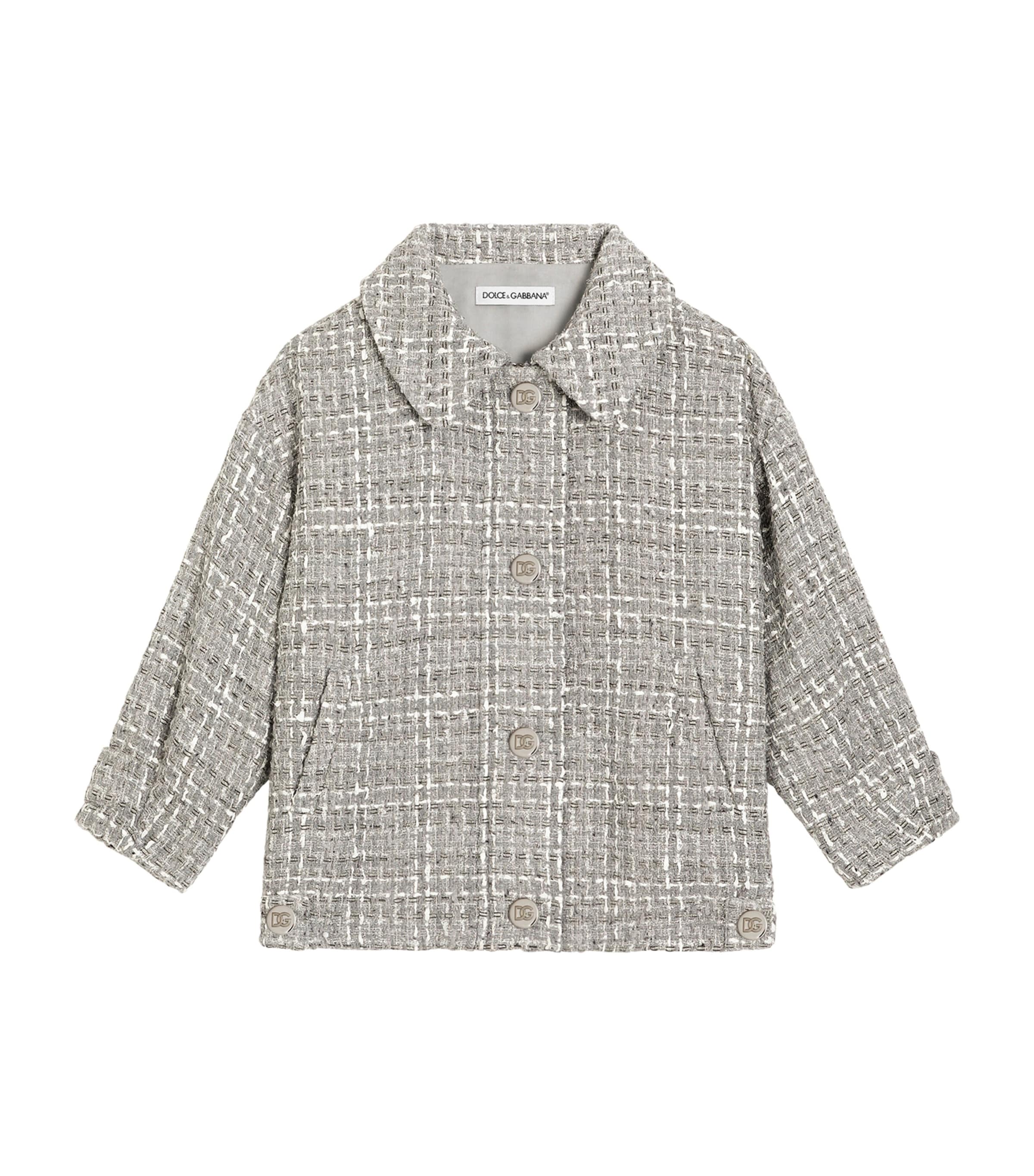 Dolce & Gabbana Lamé Bouclé Jacket