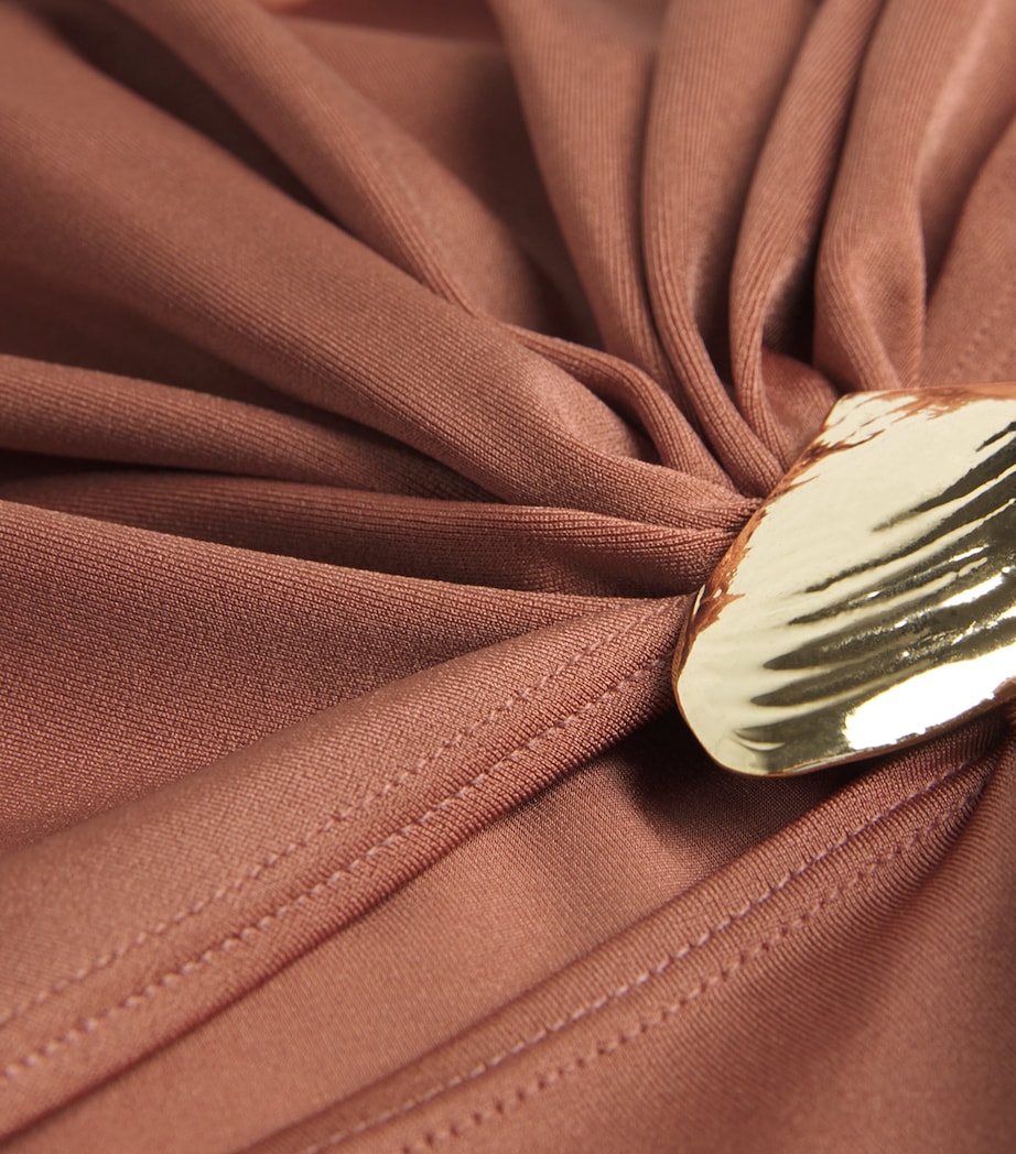 Golden Dune Maxi Beach Skirt COPPER Image 6