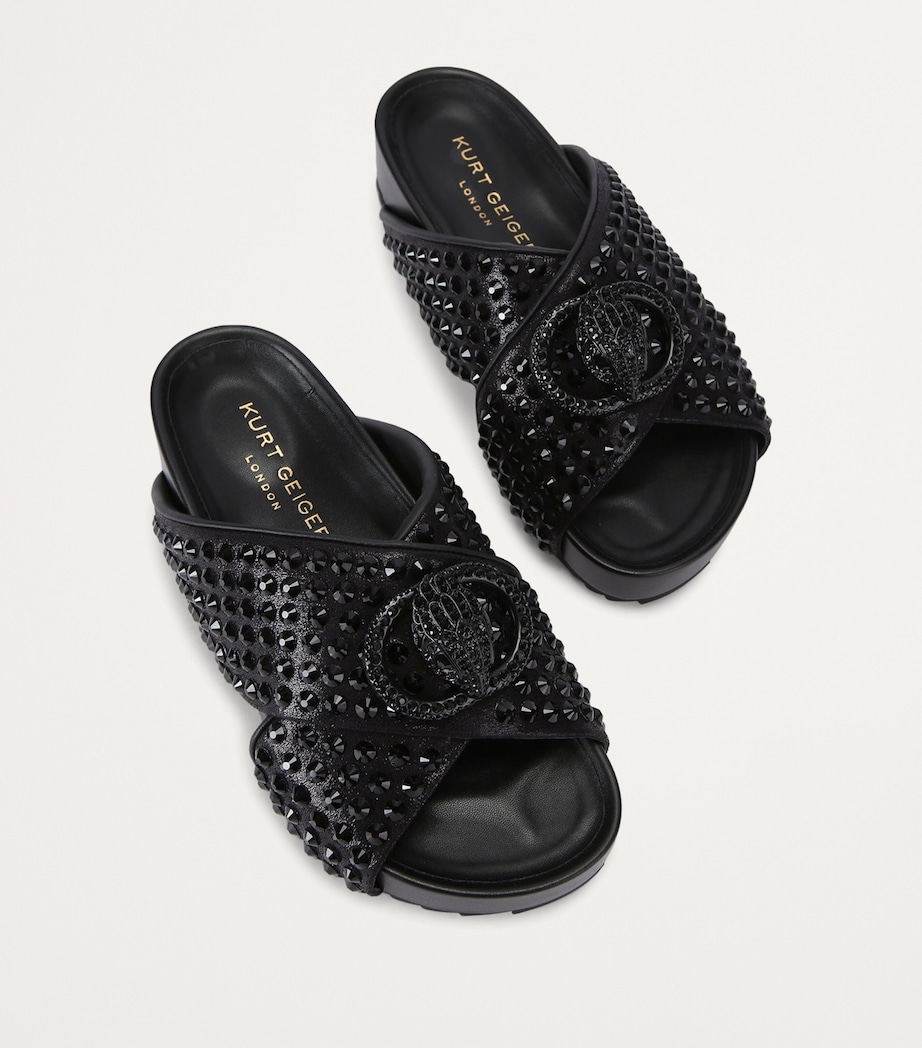 Chelsea Cross-Strap Slides BLK/OTHER Image 3