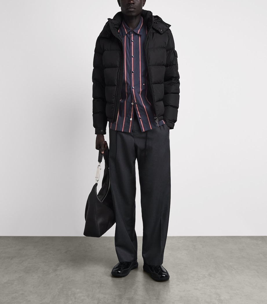Moncler Mens Cotton Stripe Shirt Image 2