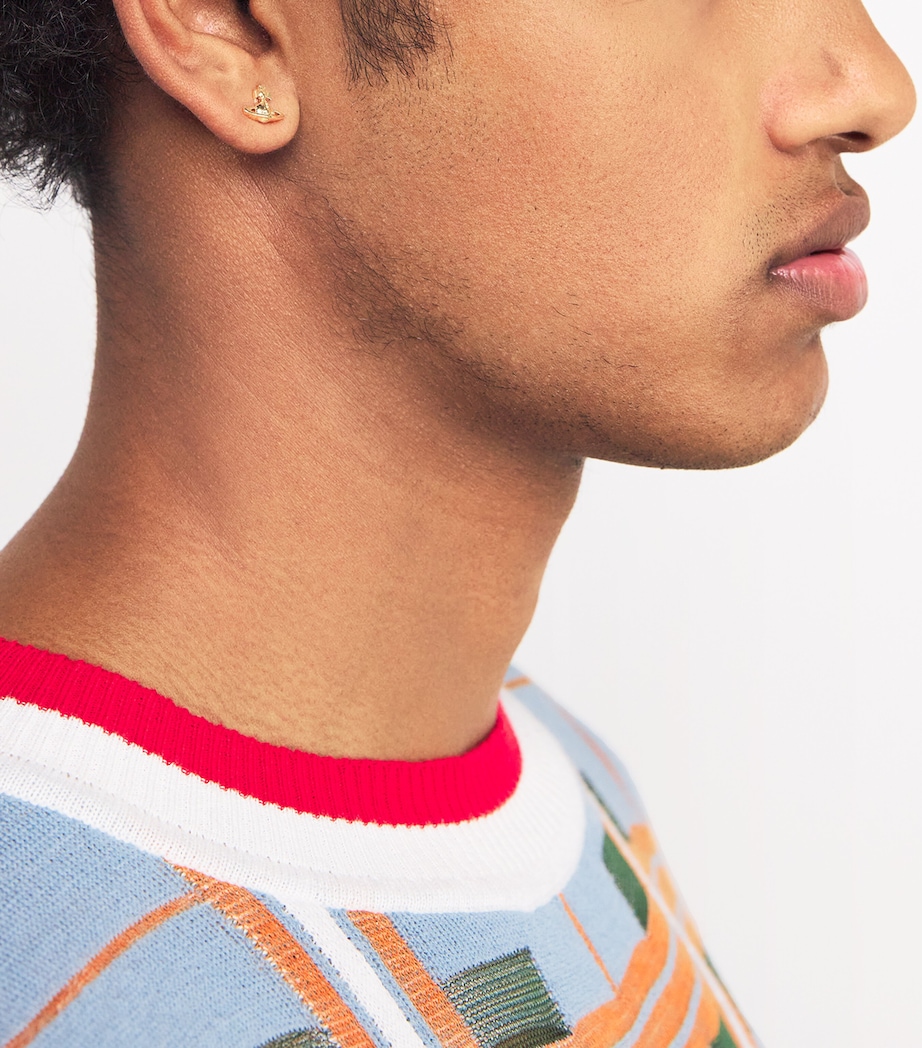 Lorelei Orb Stud Earrings R001 GOLD Image 5