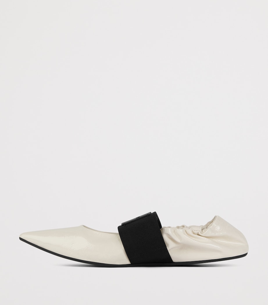Givenchy Leather Crush Ballet Flats Image 3