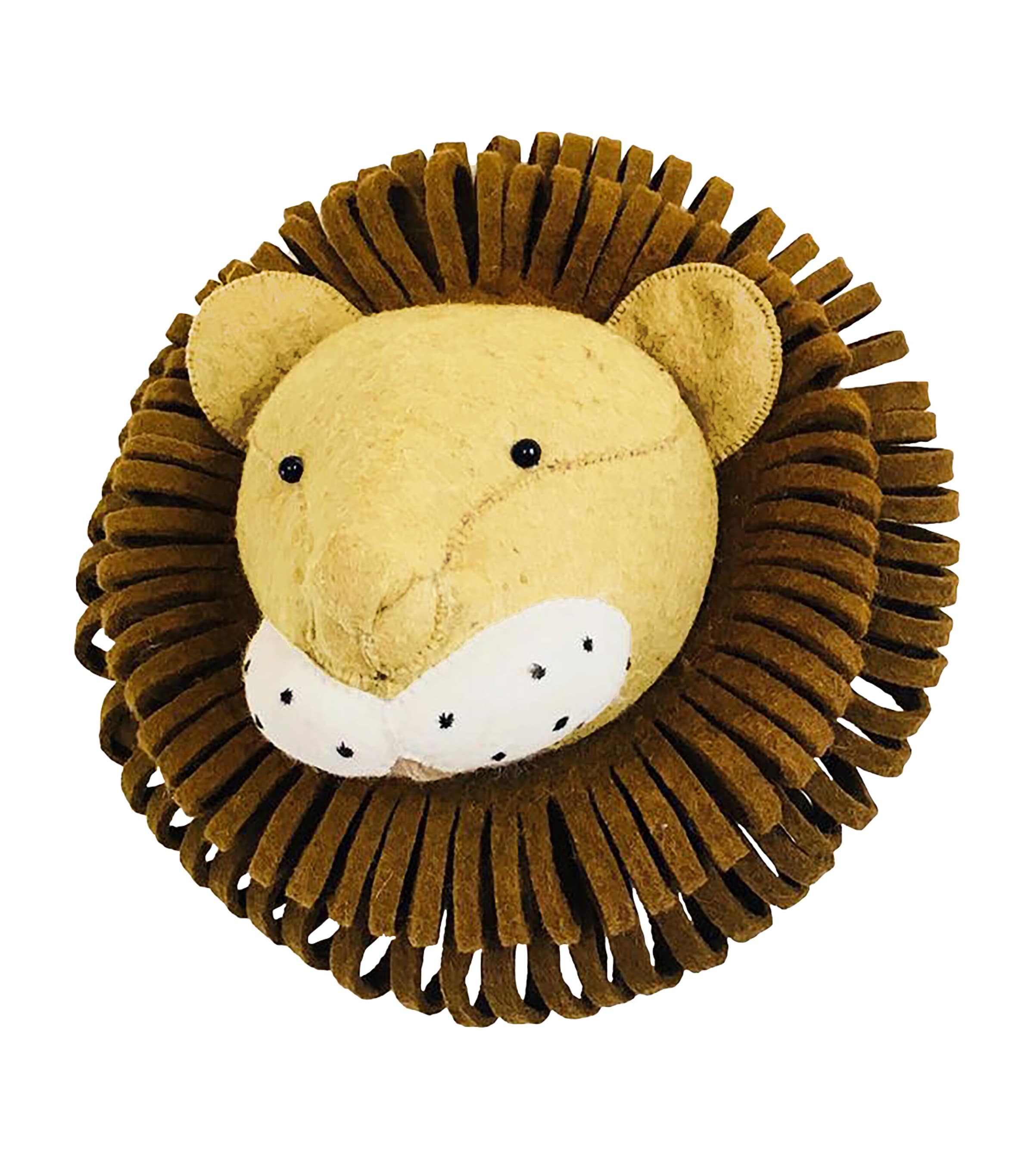Lion Head Decoration (45cm) CM/CAMEL Image 3