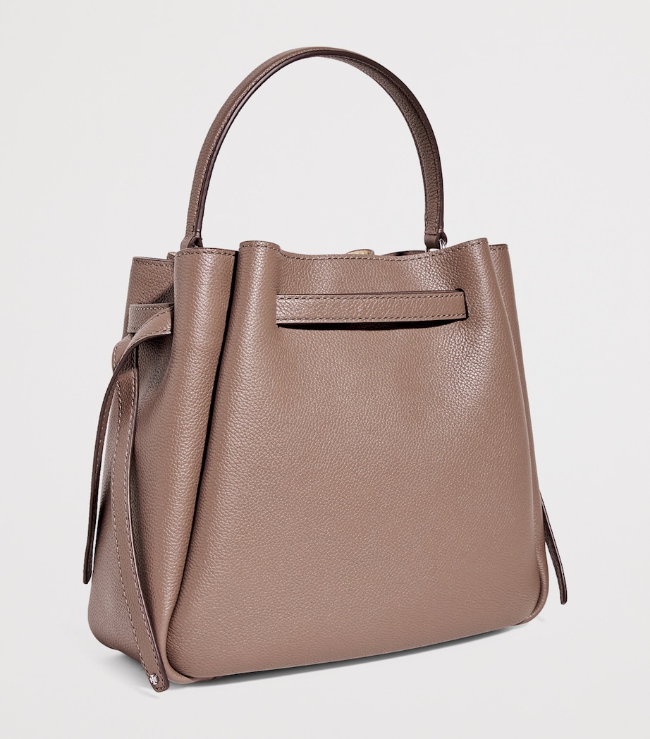 Leather Romy Bucket Bag WILD MUSHROOM Image 3