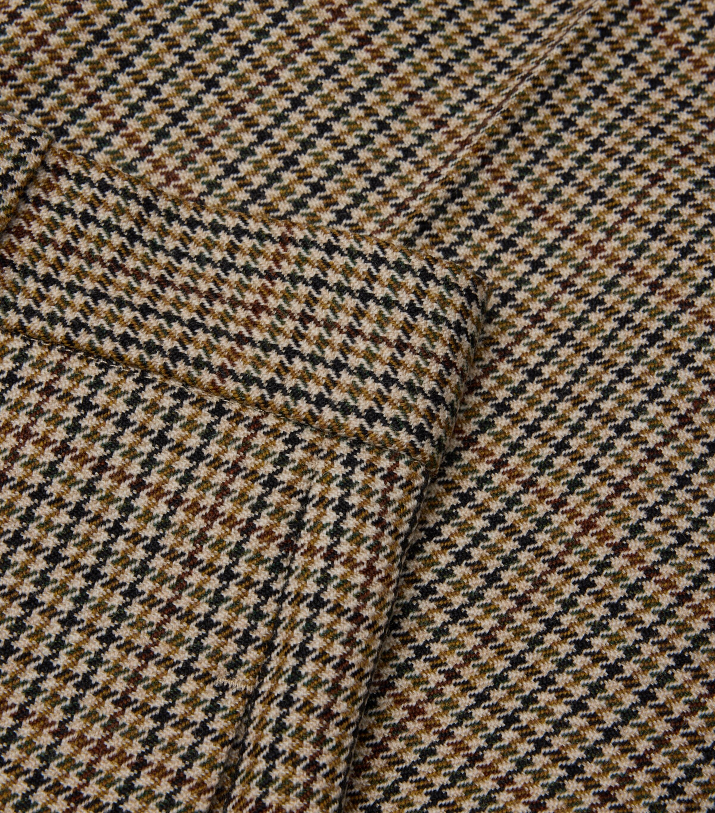 Wool Houndstooth Credo Trousers 0101 HNDSTH CHECK Image 2