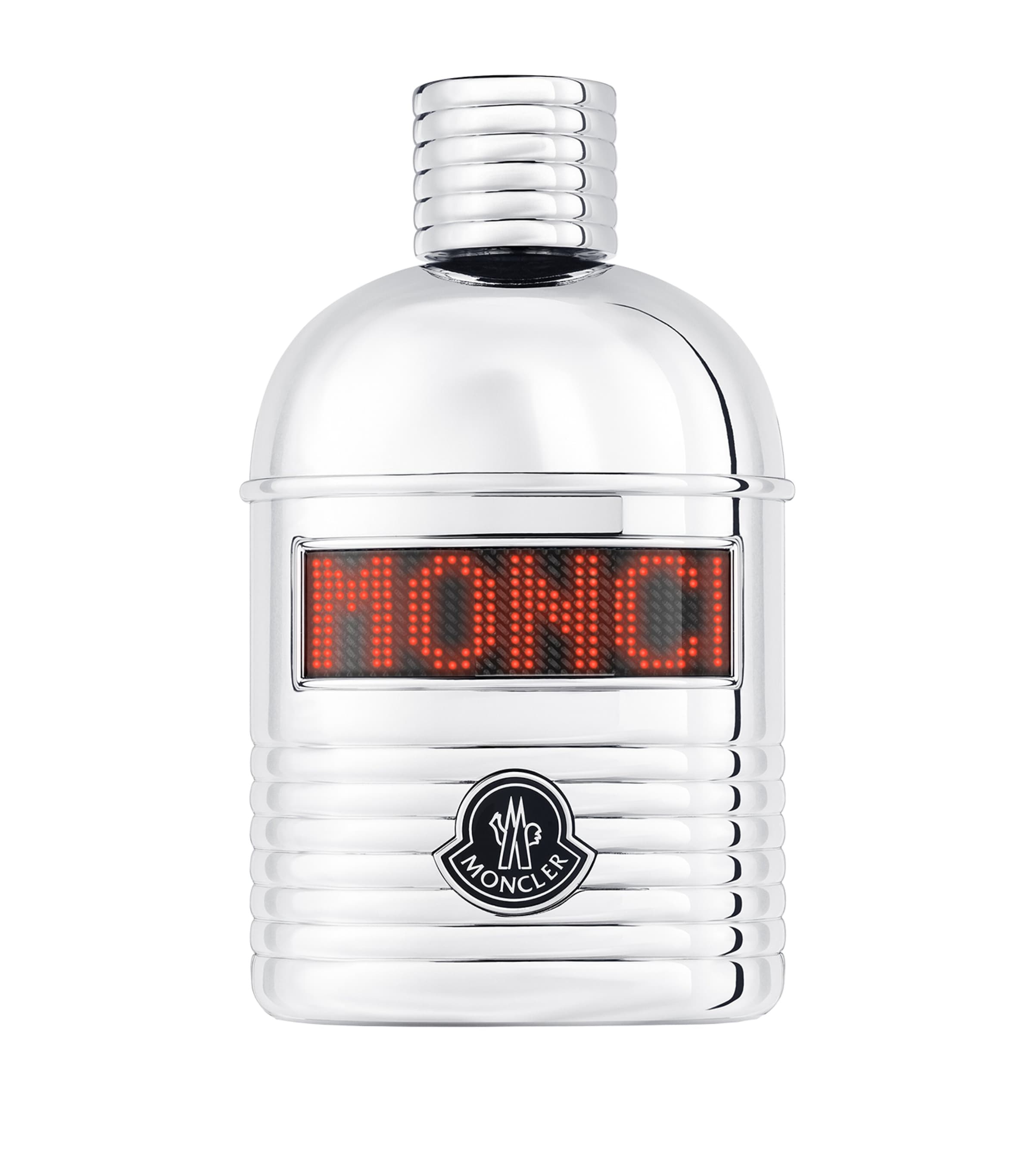 Moncler Pour Homme Eau De Parfum With Led Digital Screen In White